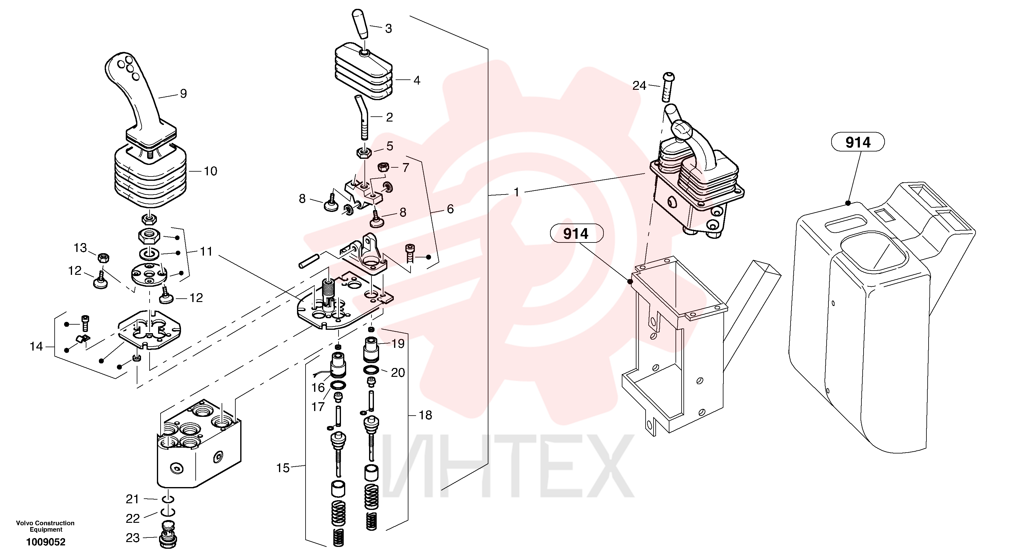 Servo valve ZM 2812930 (1)