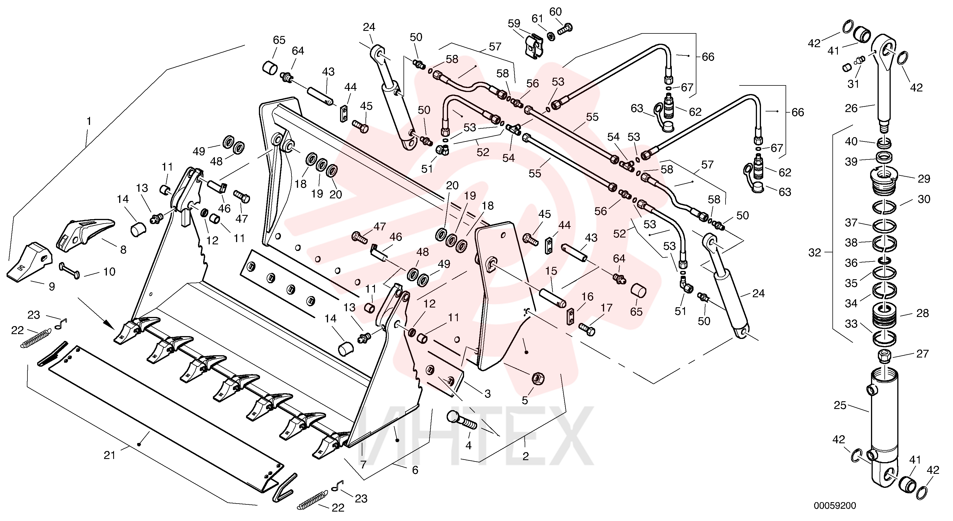 Shutter bucket, cpl ZM 2878655 (2)