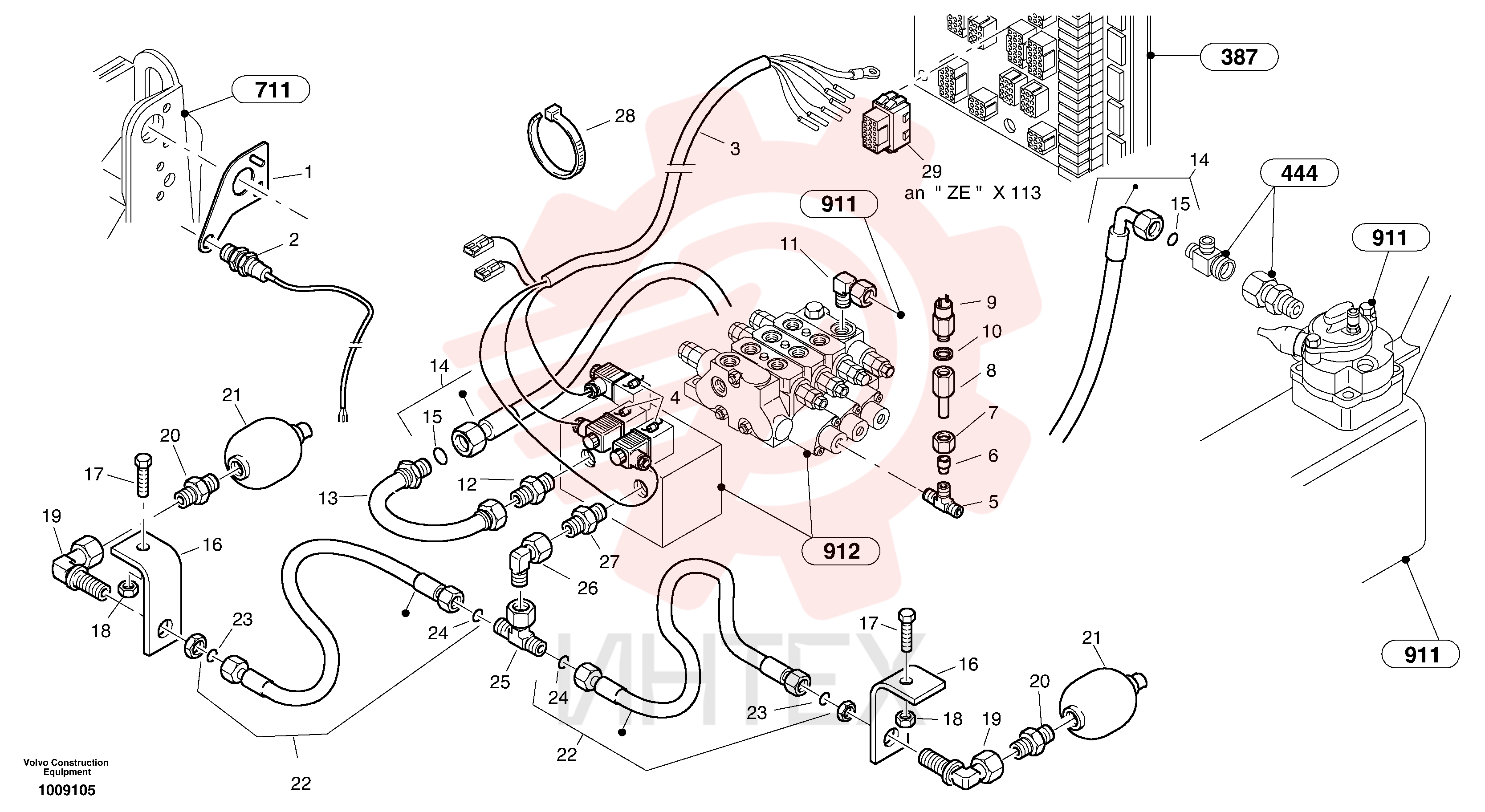 Тарелка клапана ZM 2813594 (3)