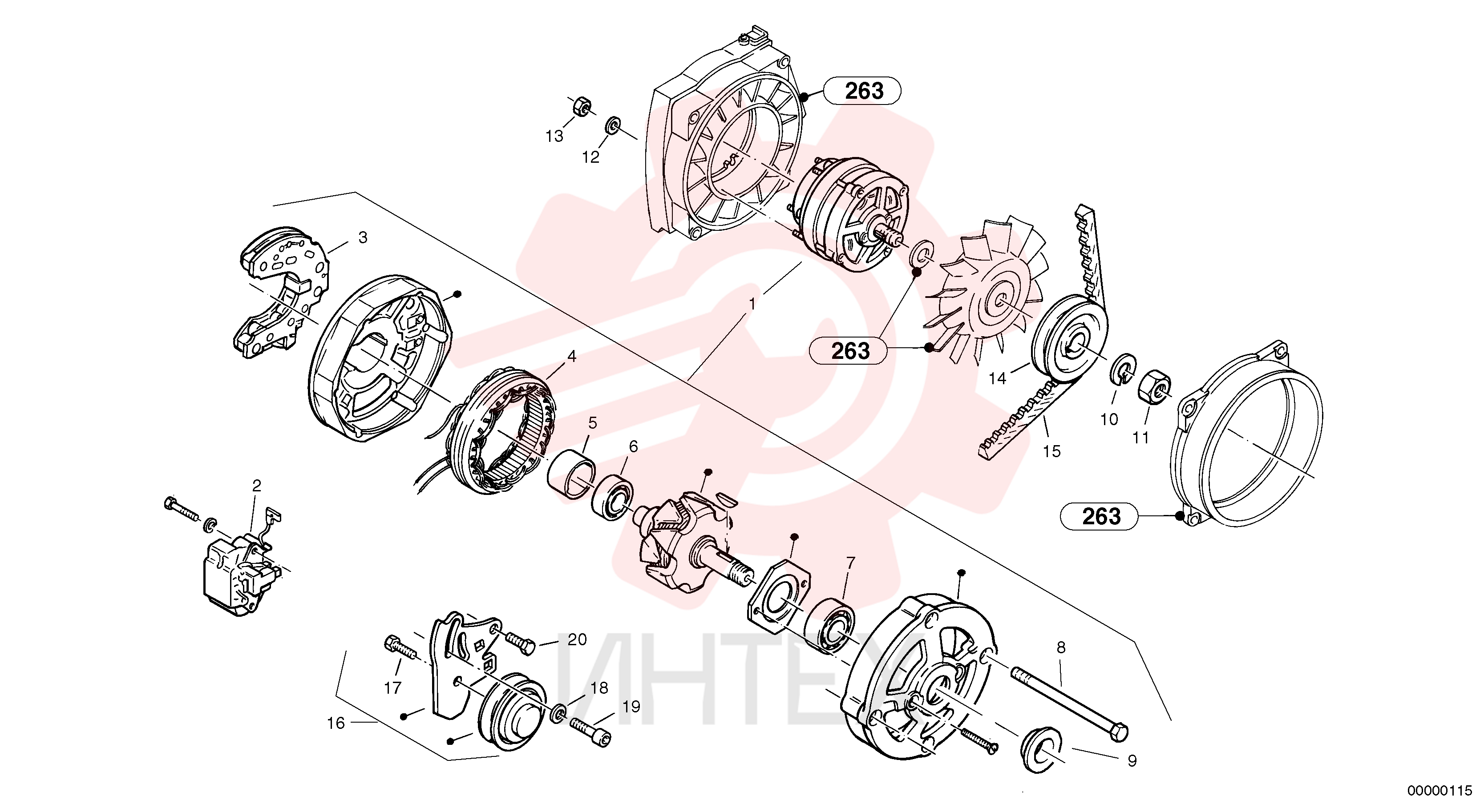 Alternator, cpl