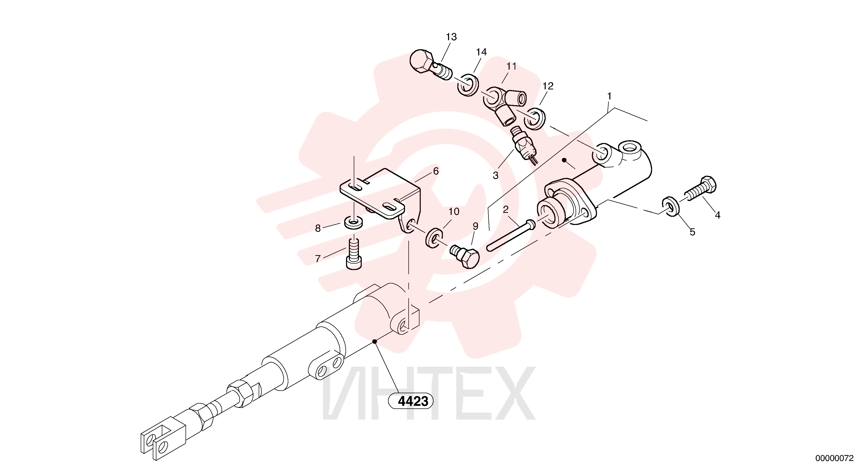 Brake cylinder