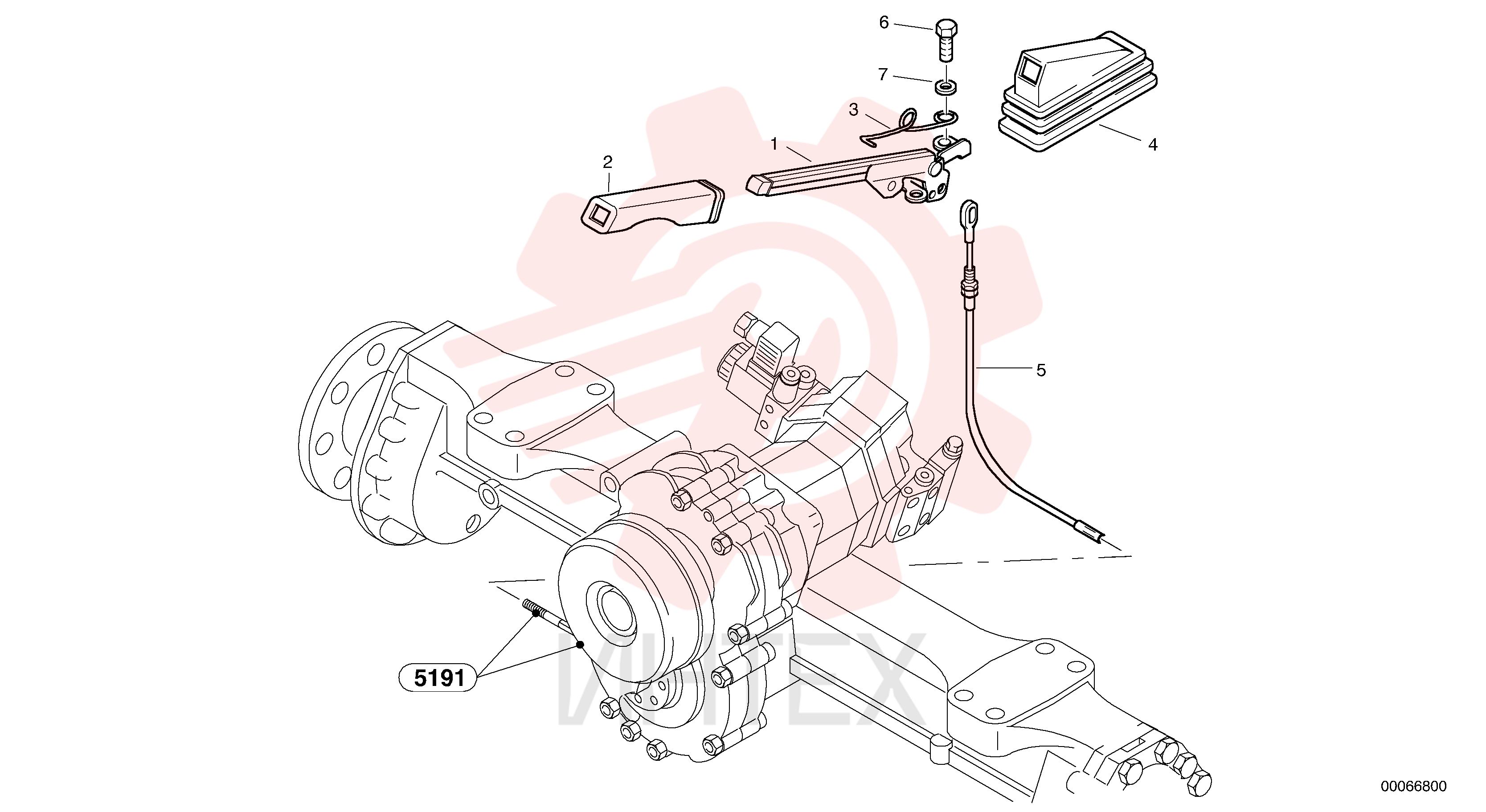 Hand brake lever