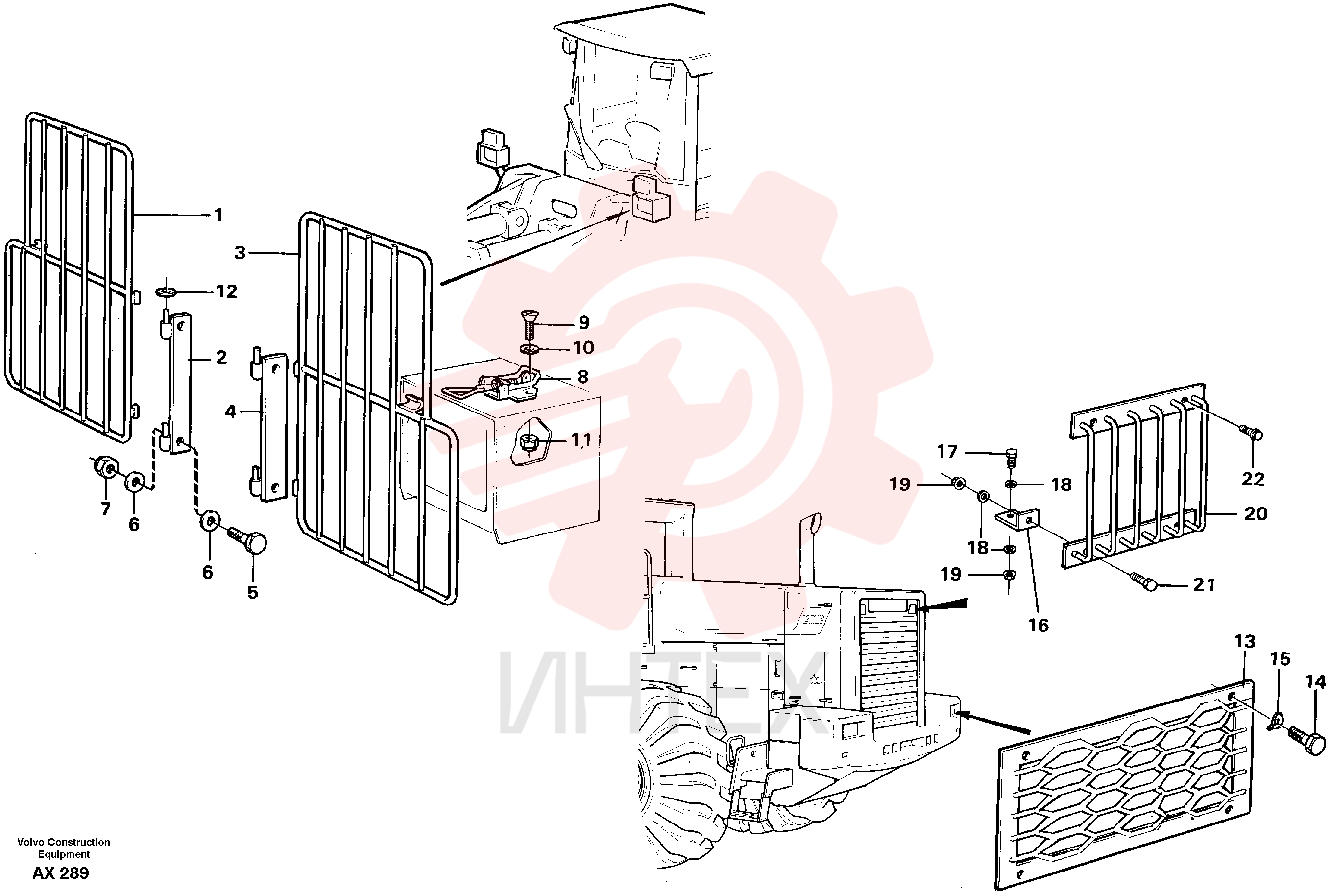 Cross recessed sunk screw