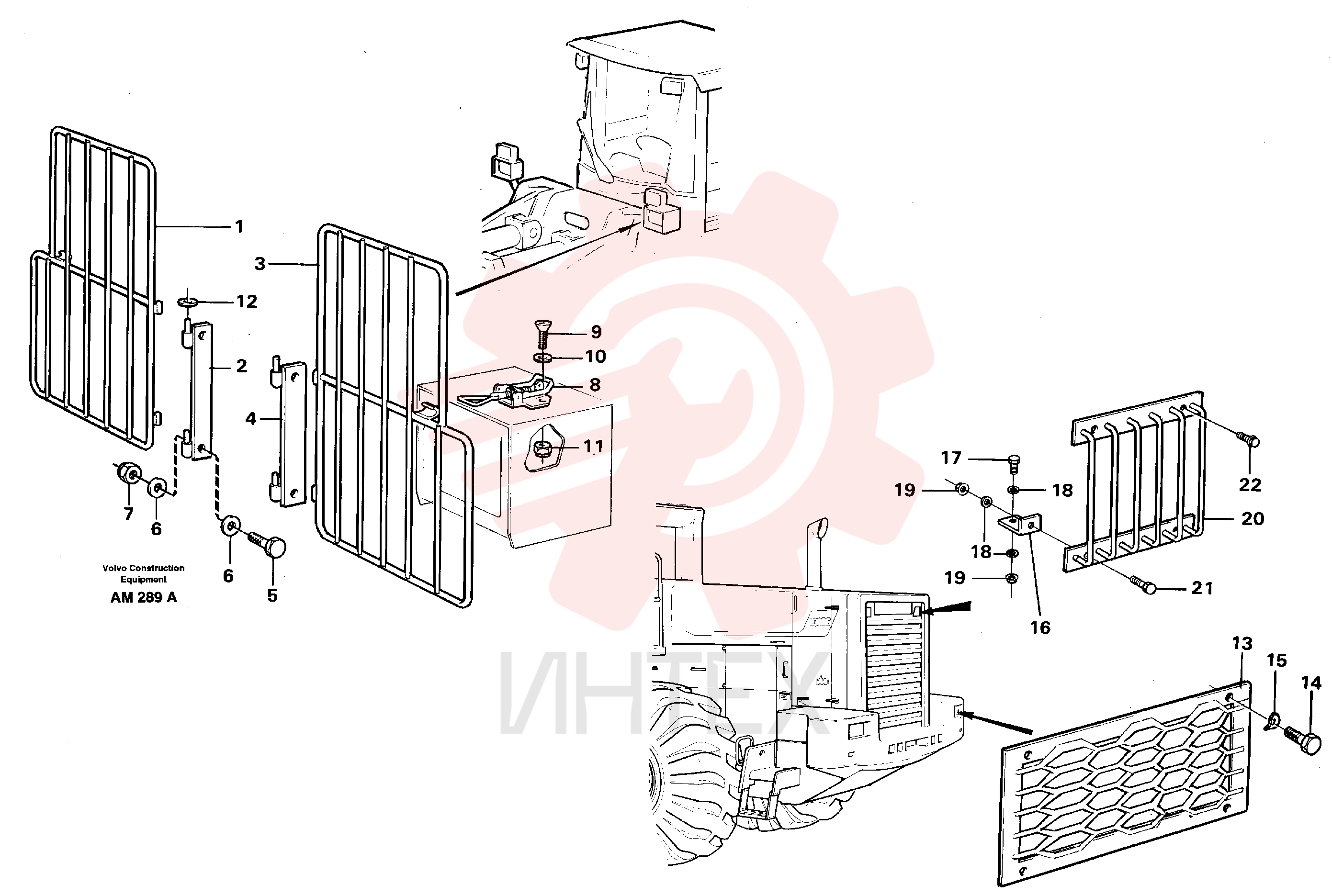 Cross recessed sunk screw