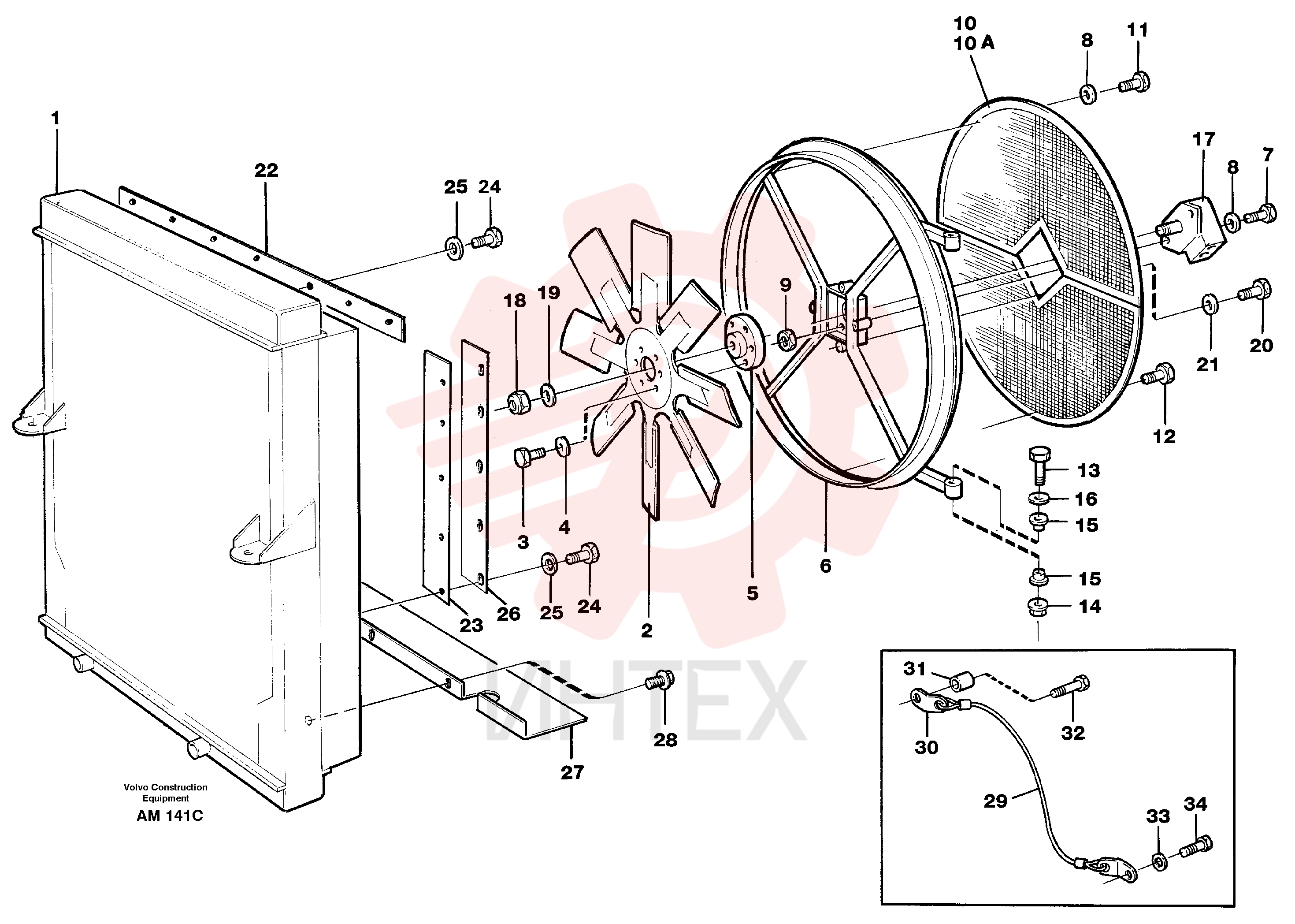 Flange screw