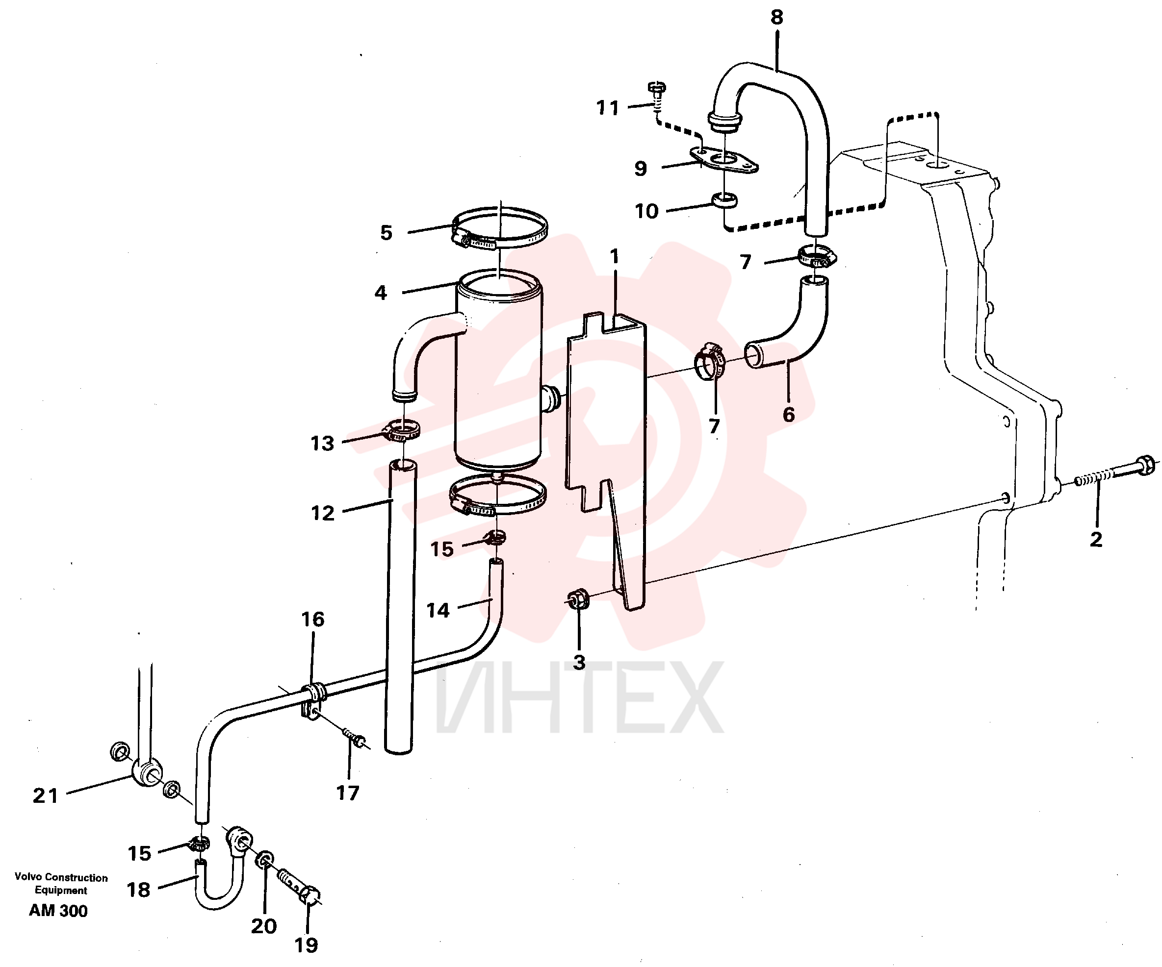 Flange screw