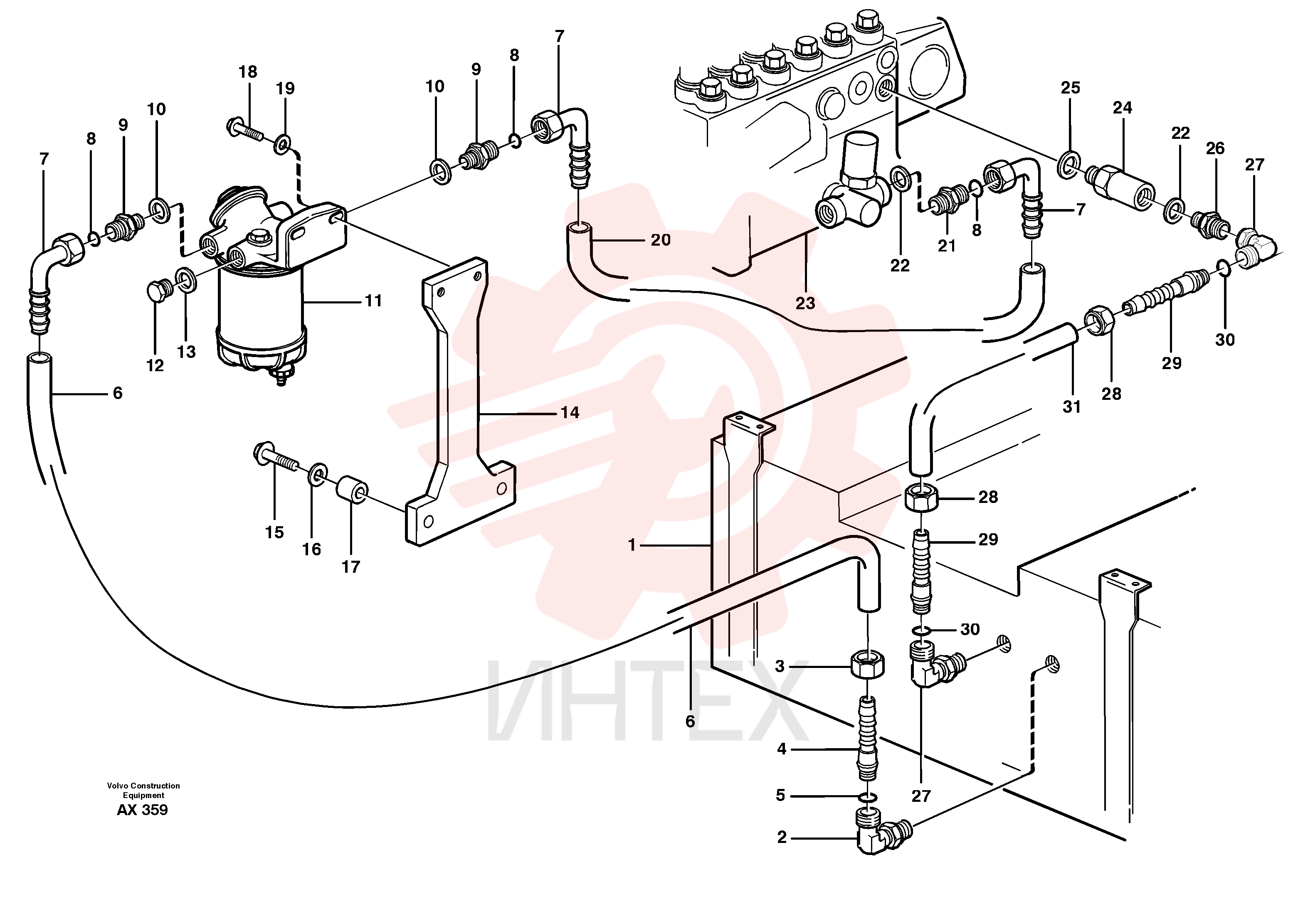 Plane gasket