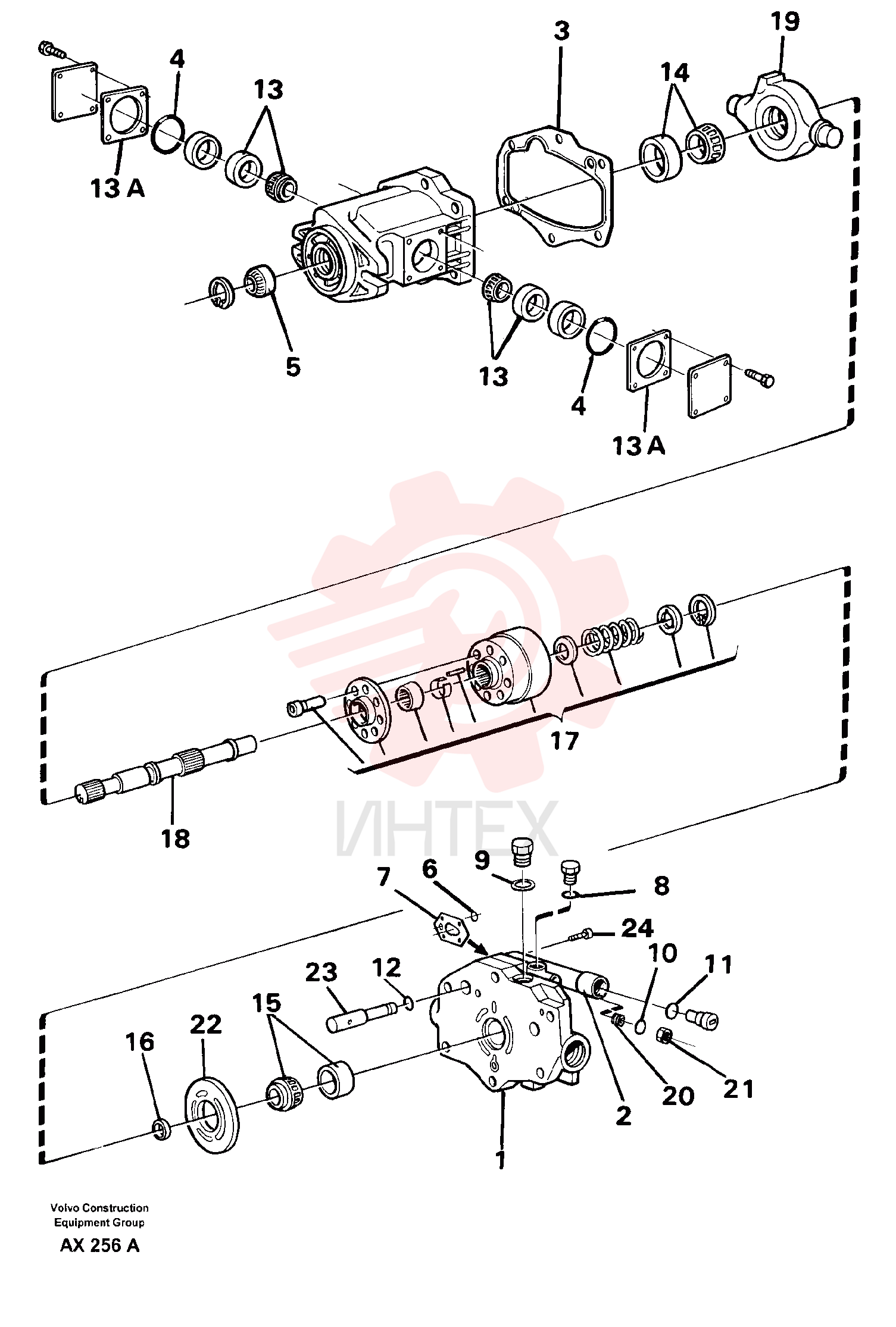 Pump element