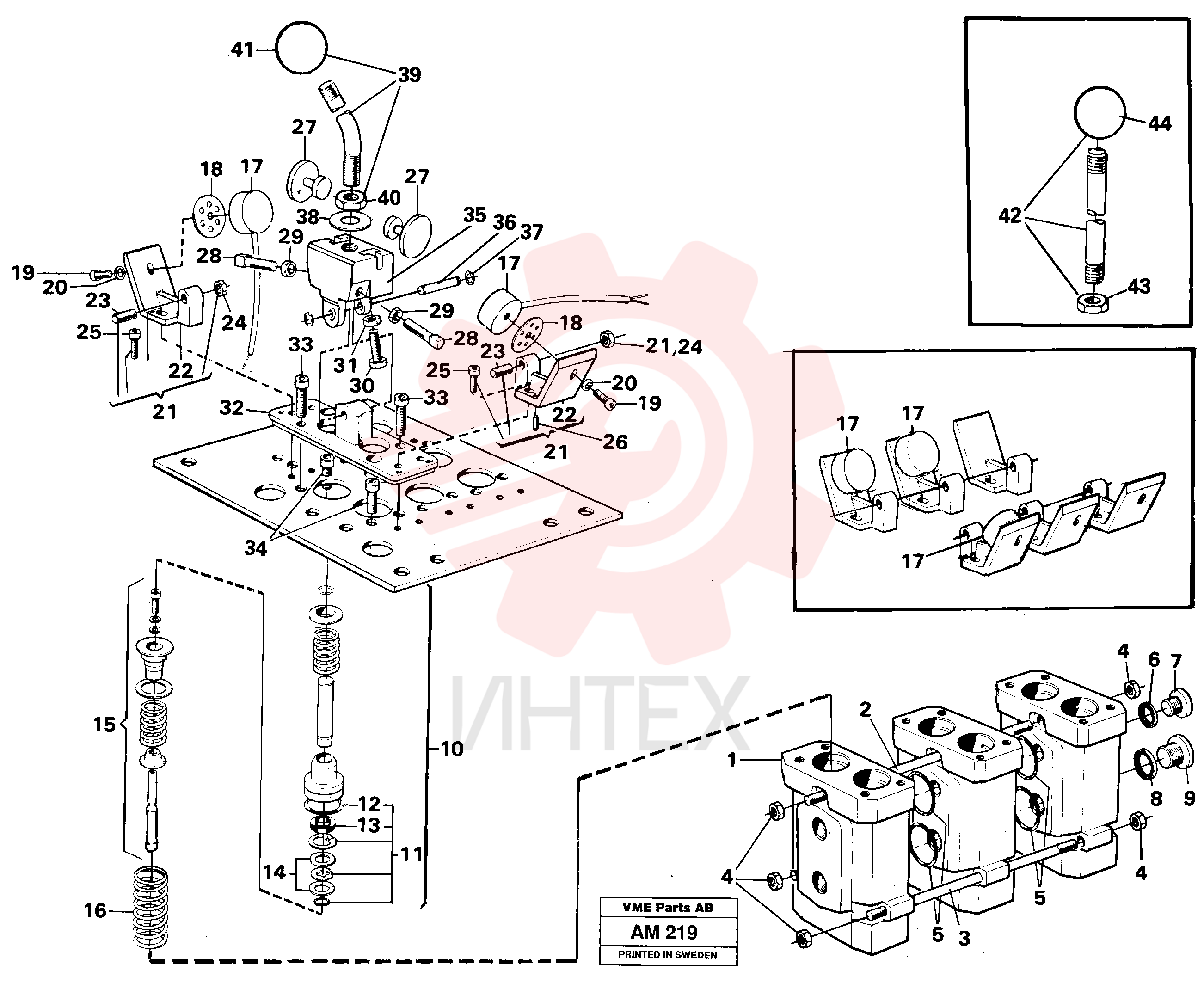 Spacer washer