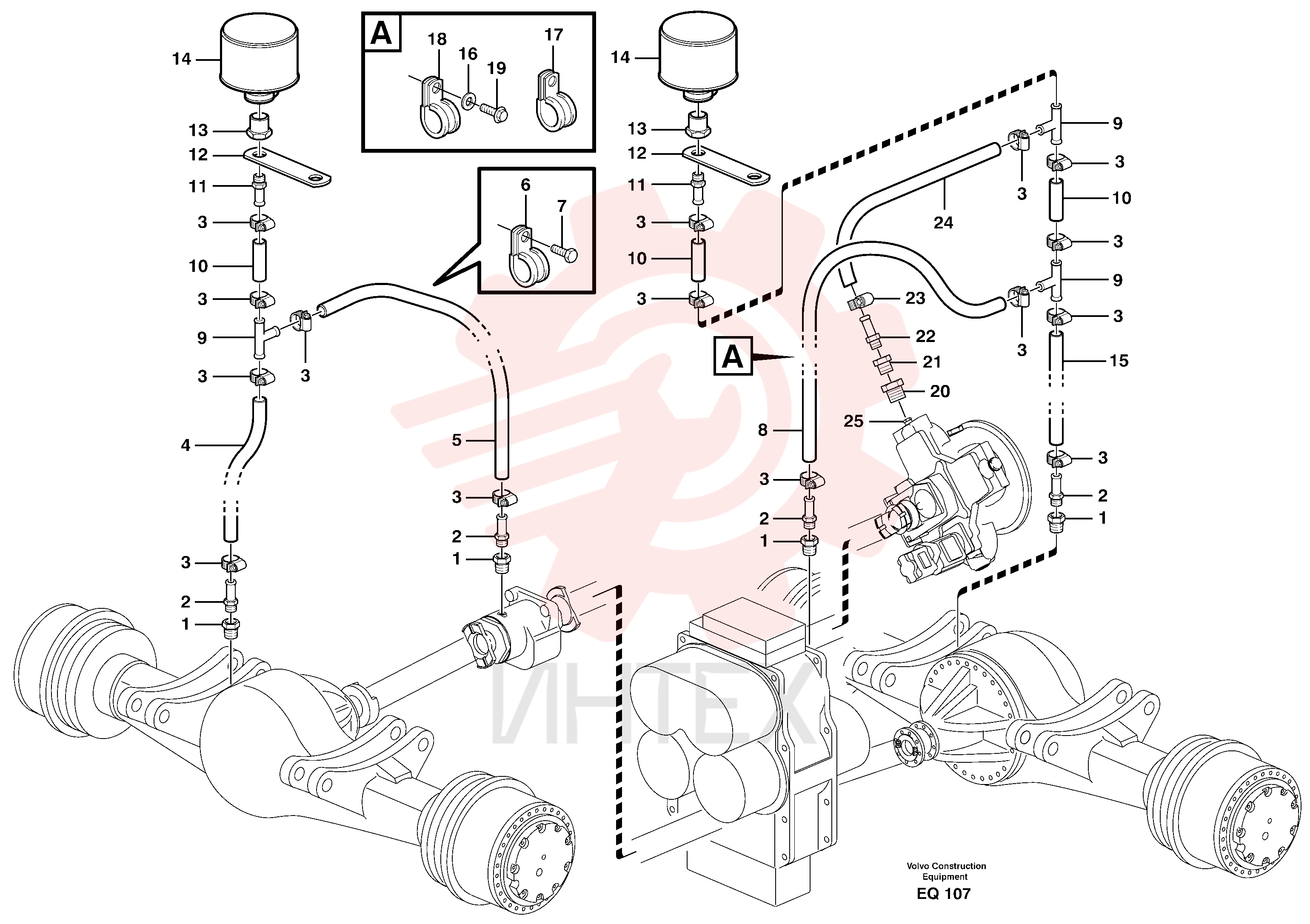 Spacer ring VOE 930445