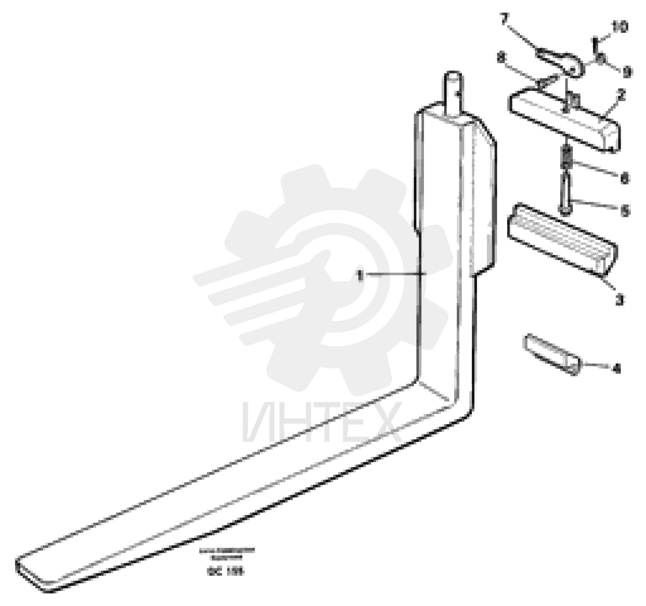 Spring pin VOE 951938 (2)