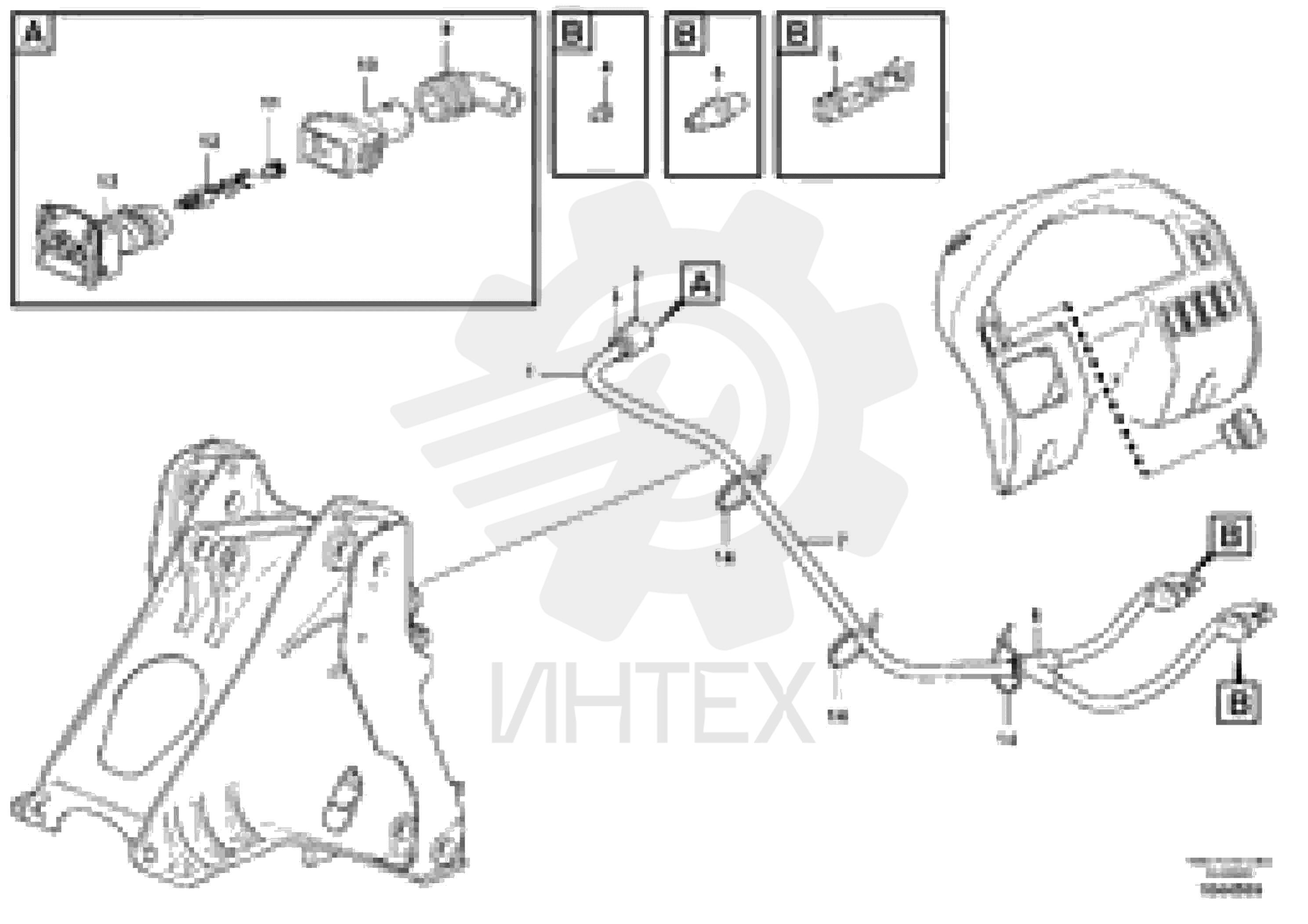 Cable harness VOE 11171767