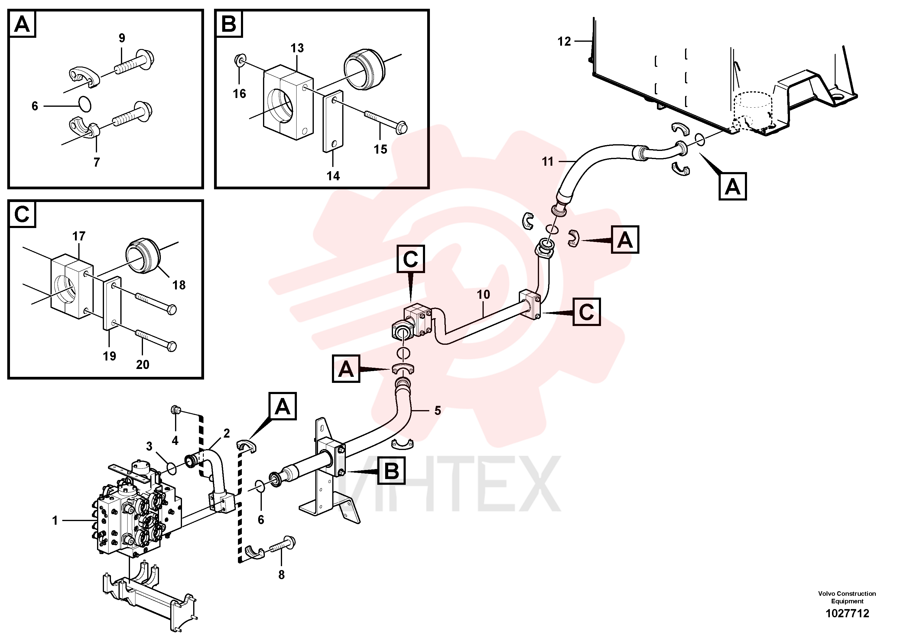 Flange screw