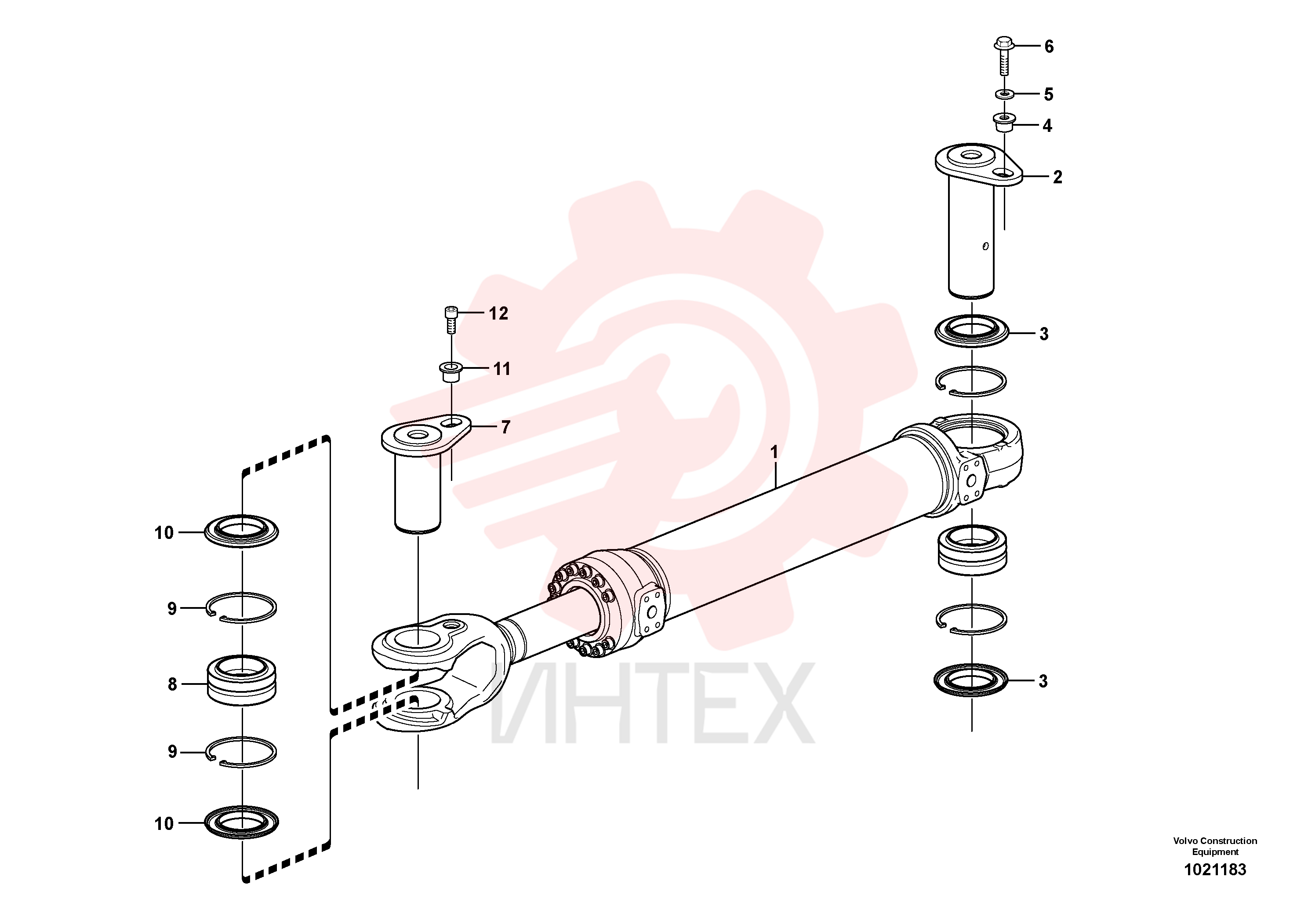 Link bearing seal