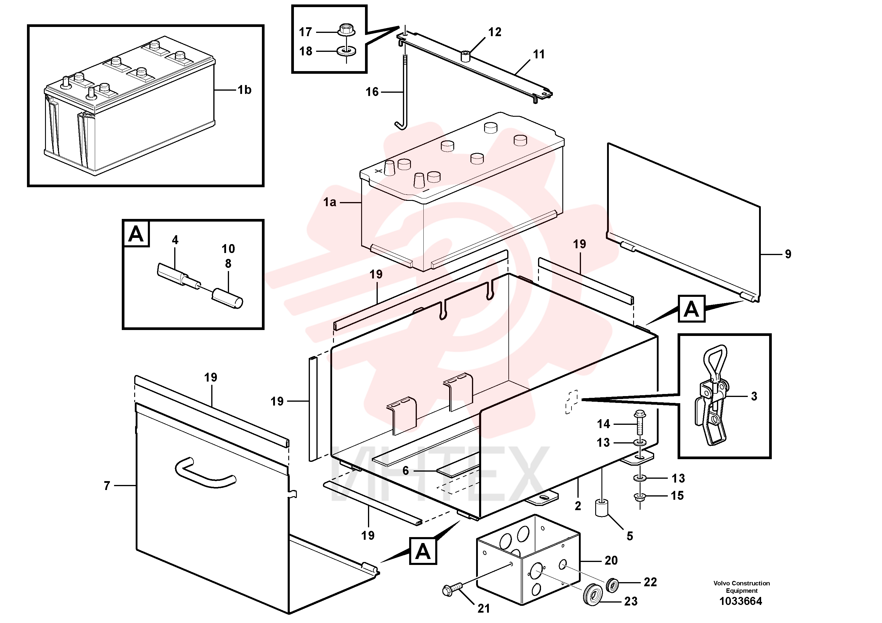 Weld hinge
