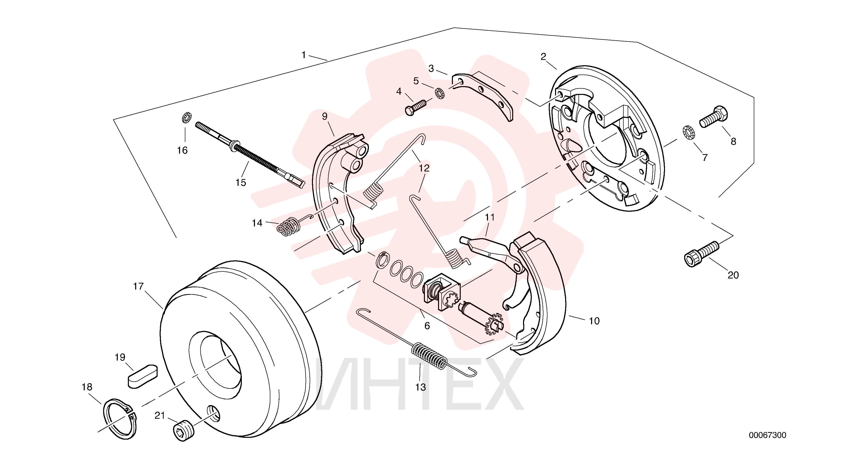 Brake, cpl