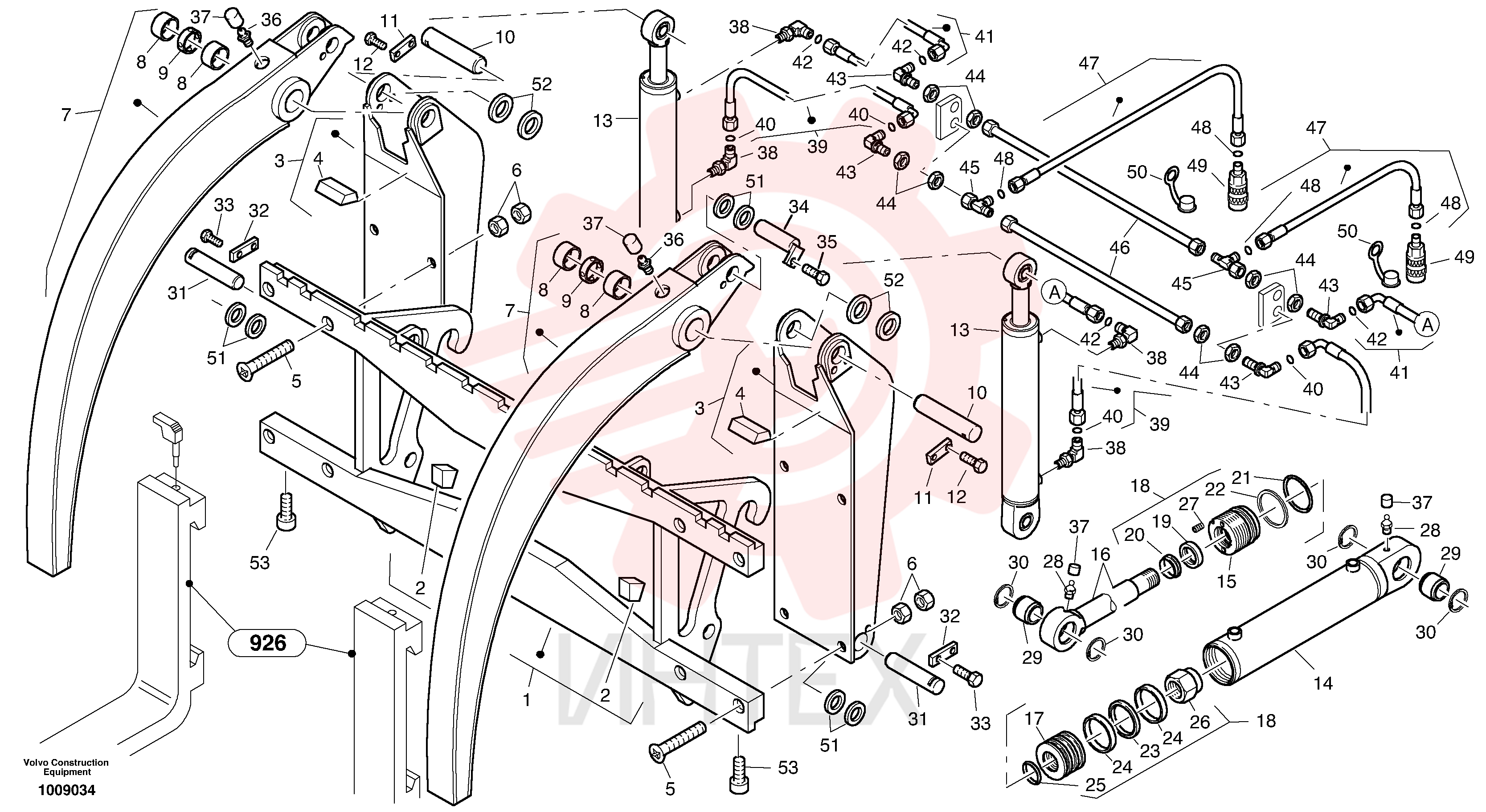 Fork frame