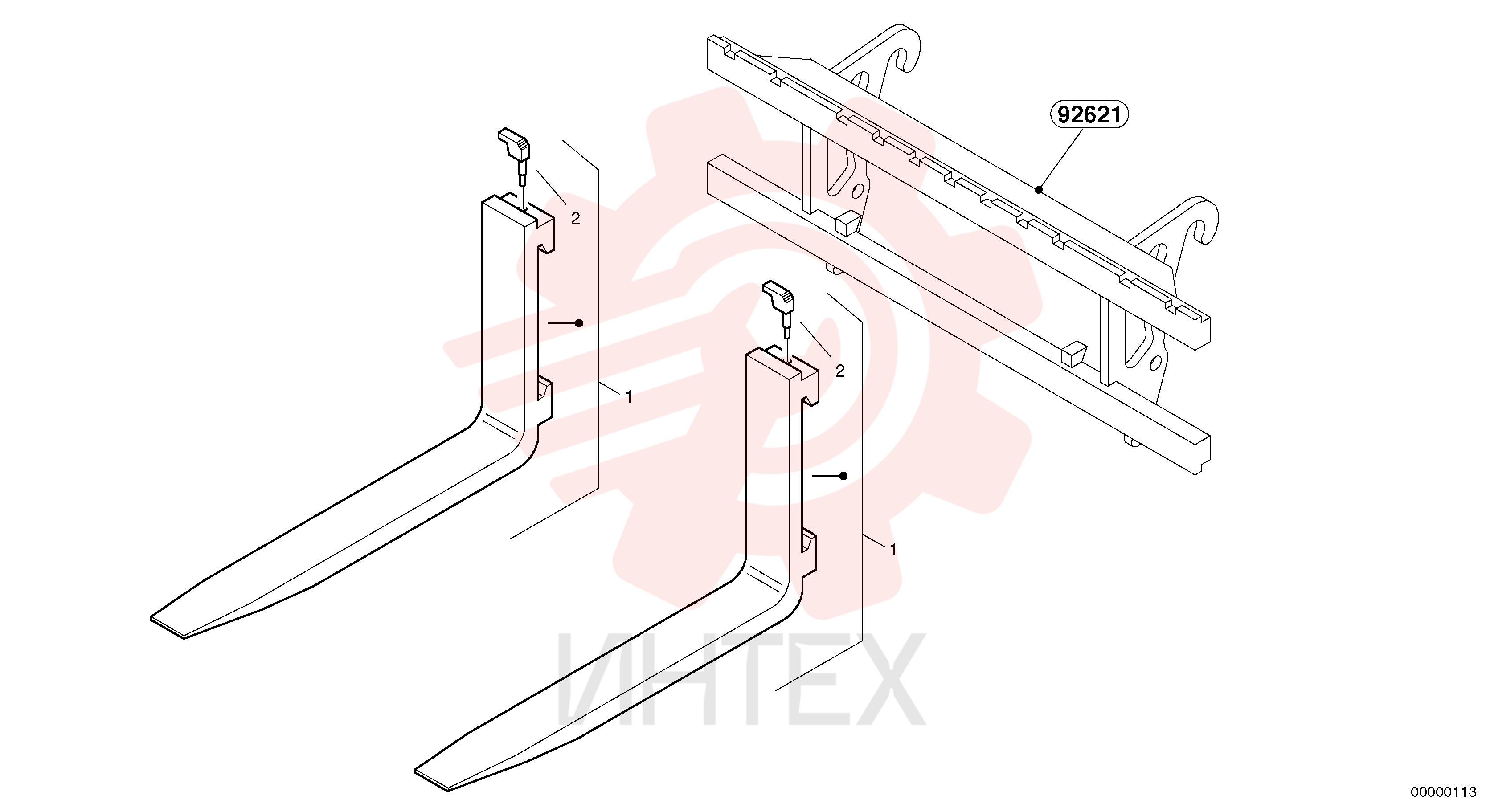 Fork tines