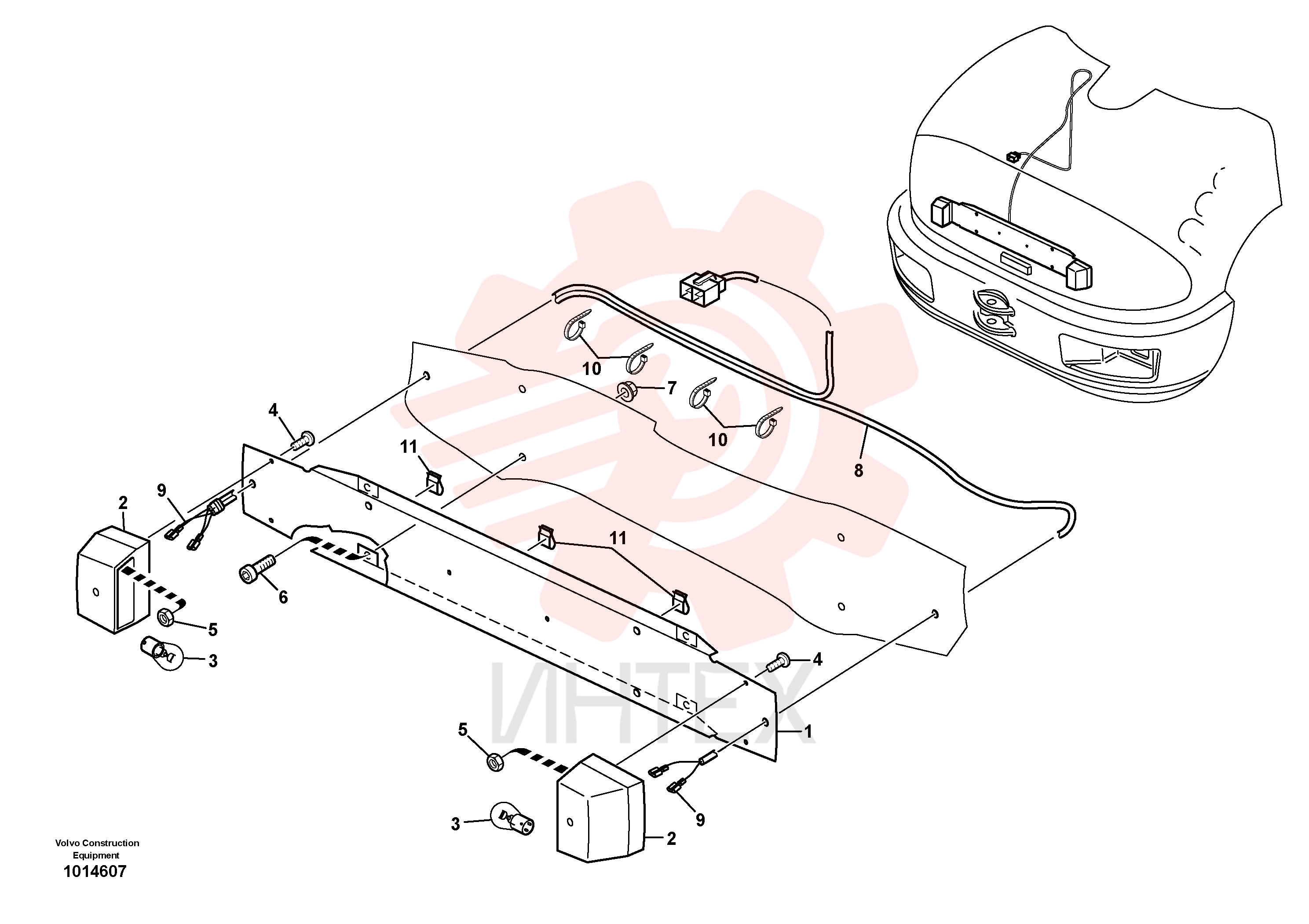 Тарелка клапана VOE 11307416