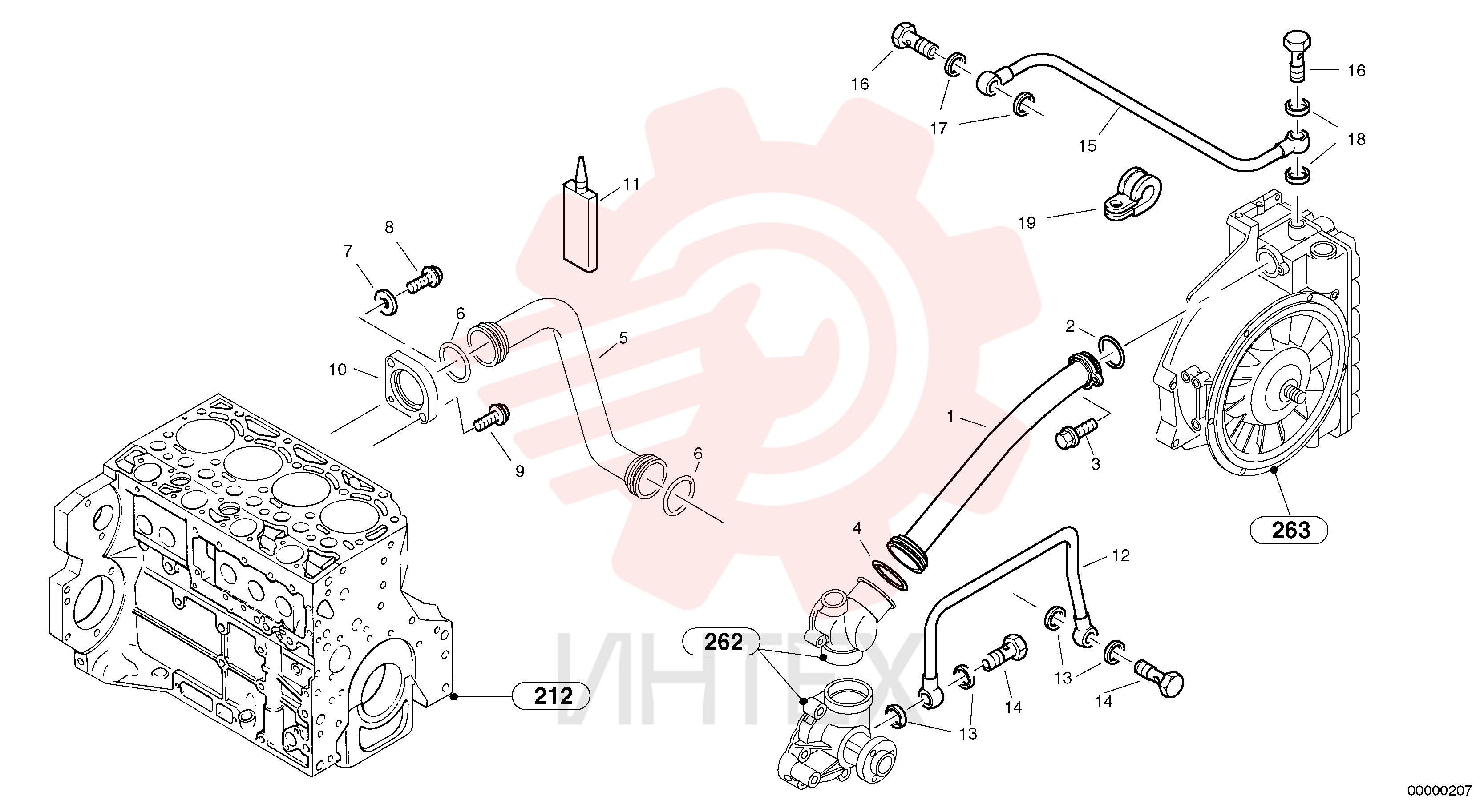 Coolant Pipe