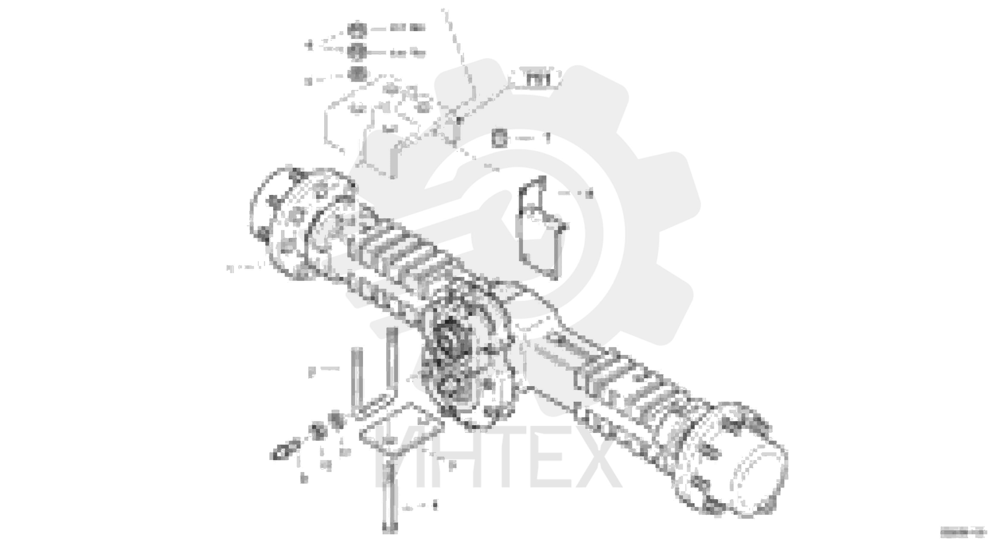 Axle with gearbox, cpl