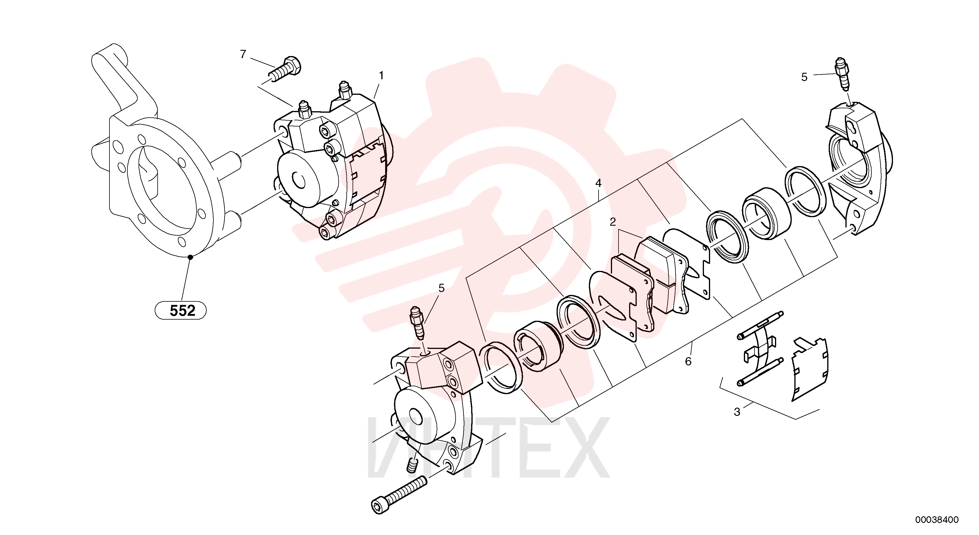 Hydraulic disc brake