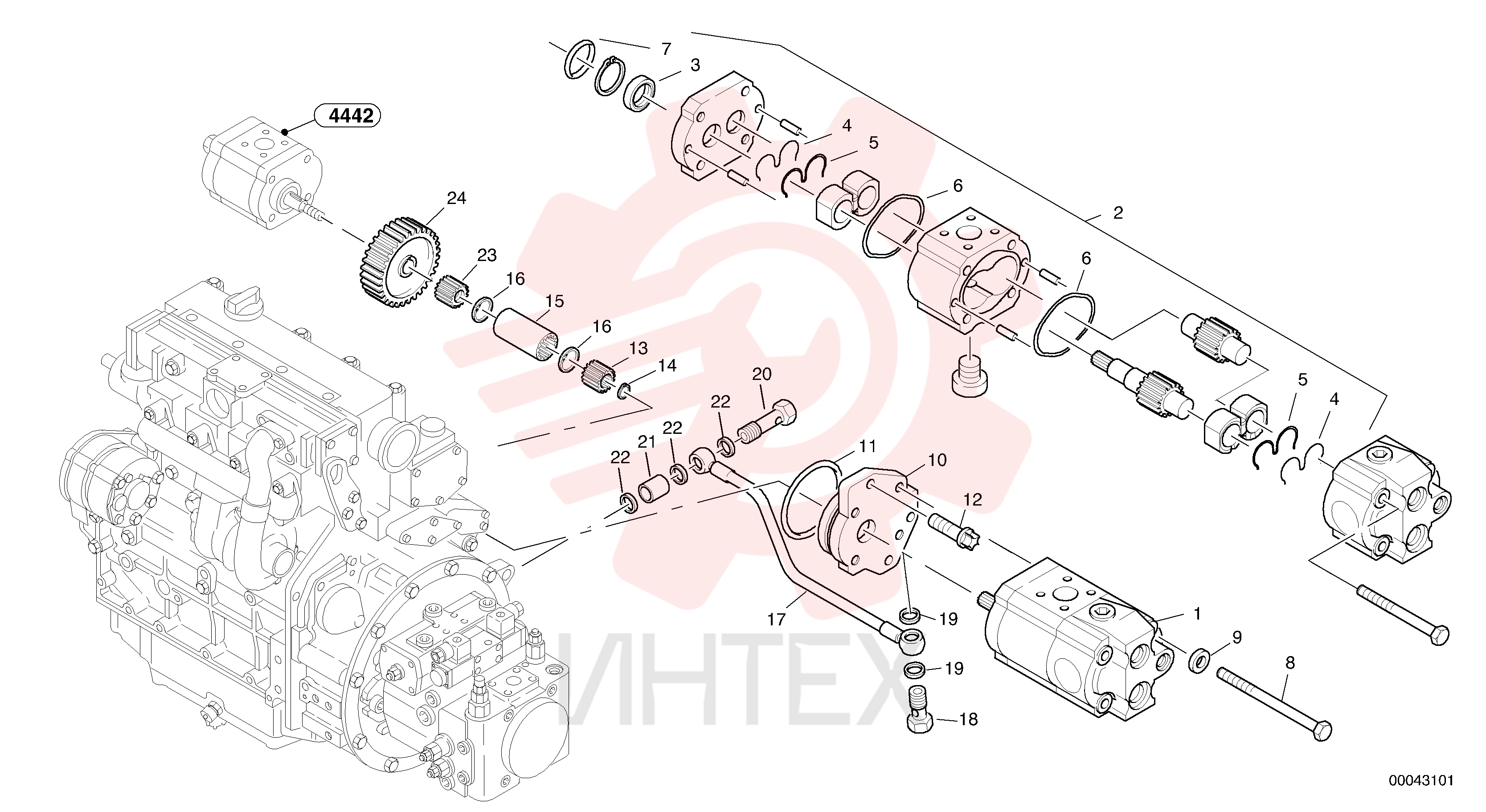 Насос ZM 2810814