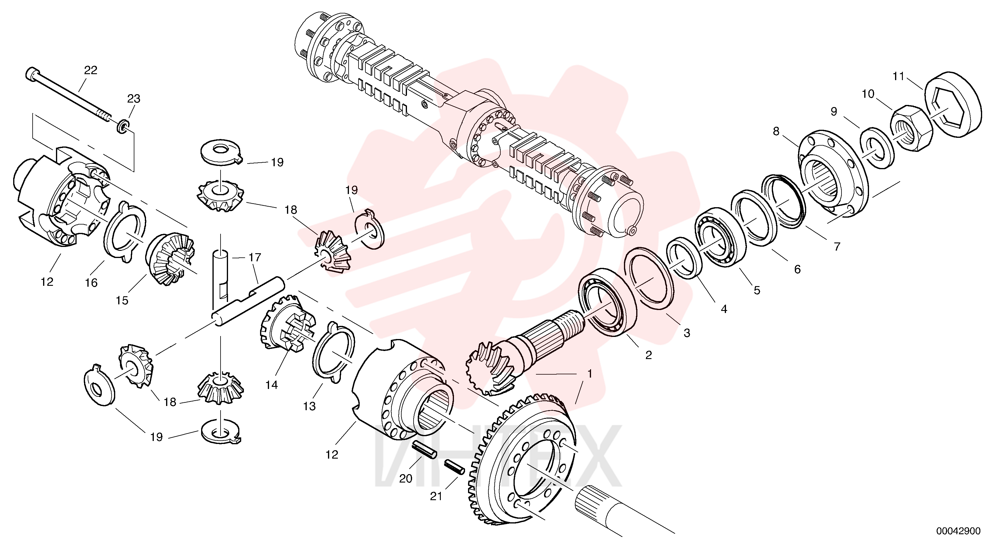 Crn Wheel/pin