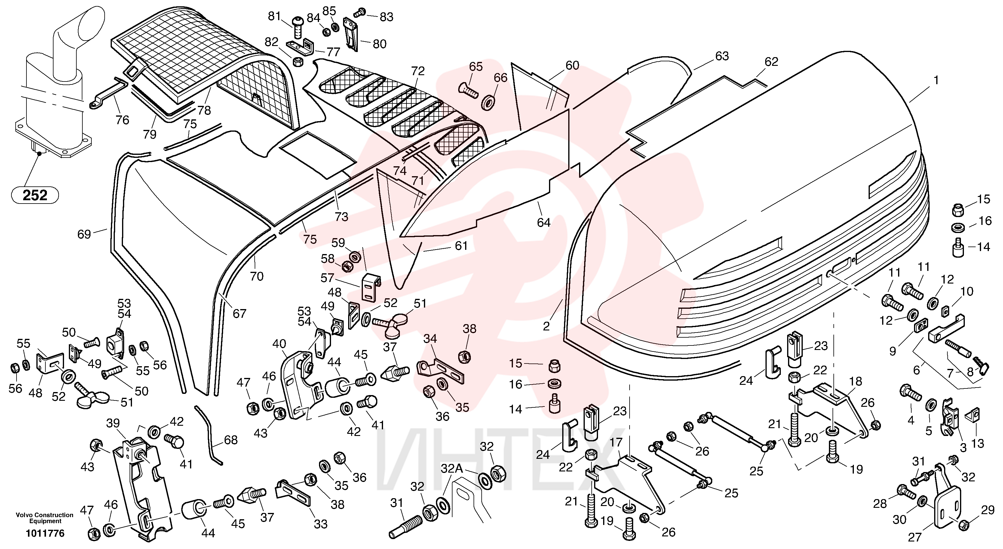 Engine hood