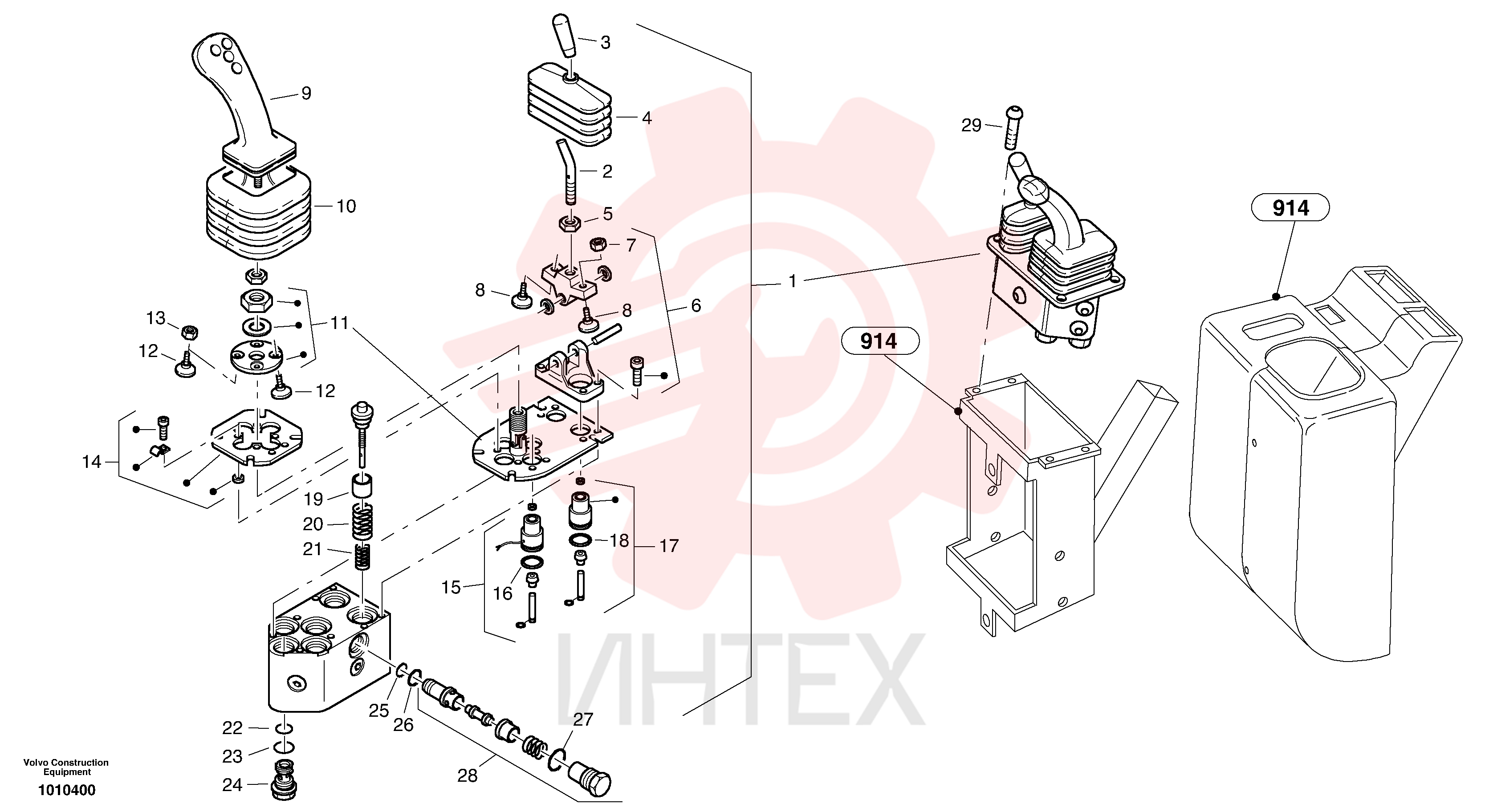 Servo control valve, cpl