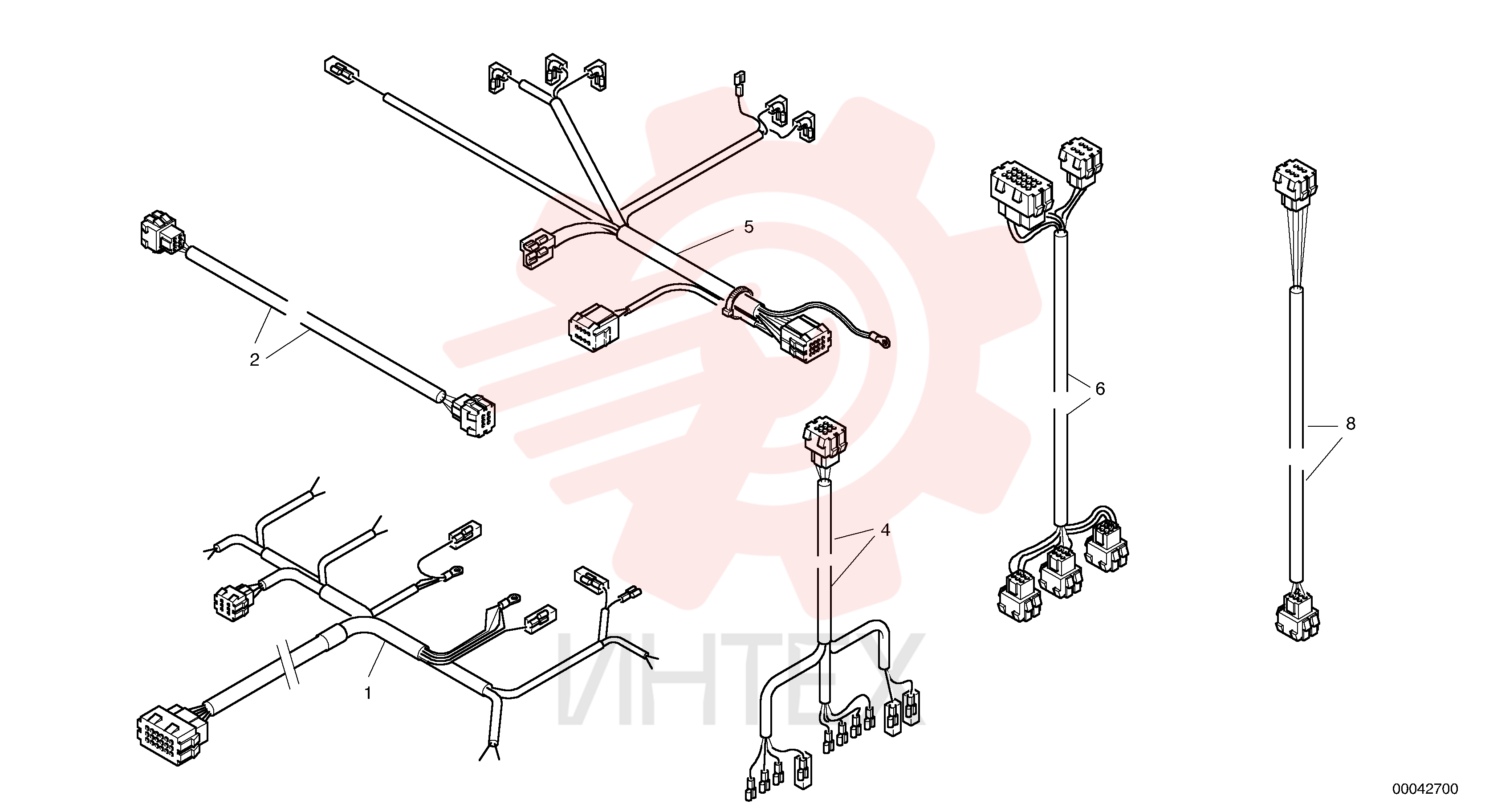 Wire, Driver's cab
