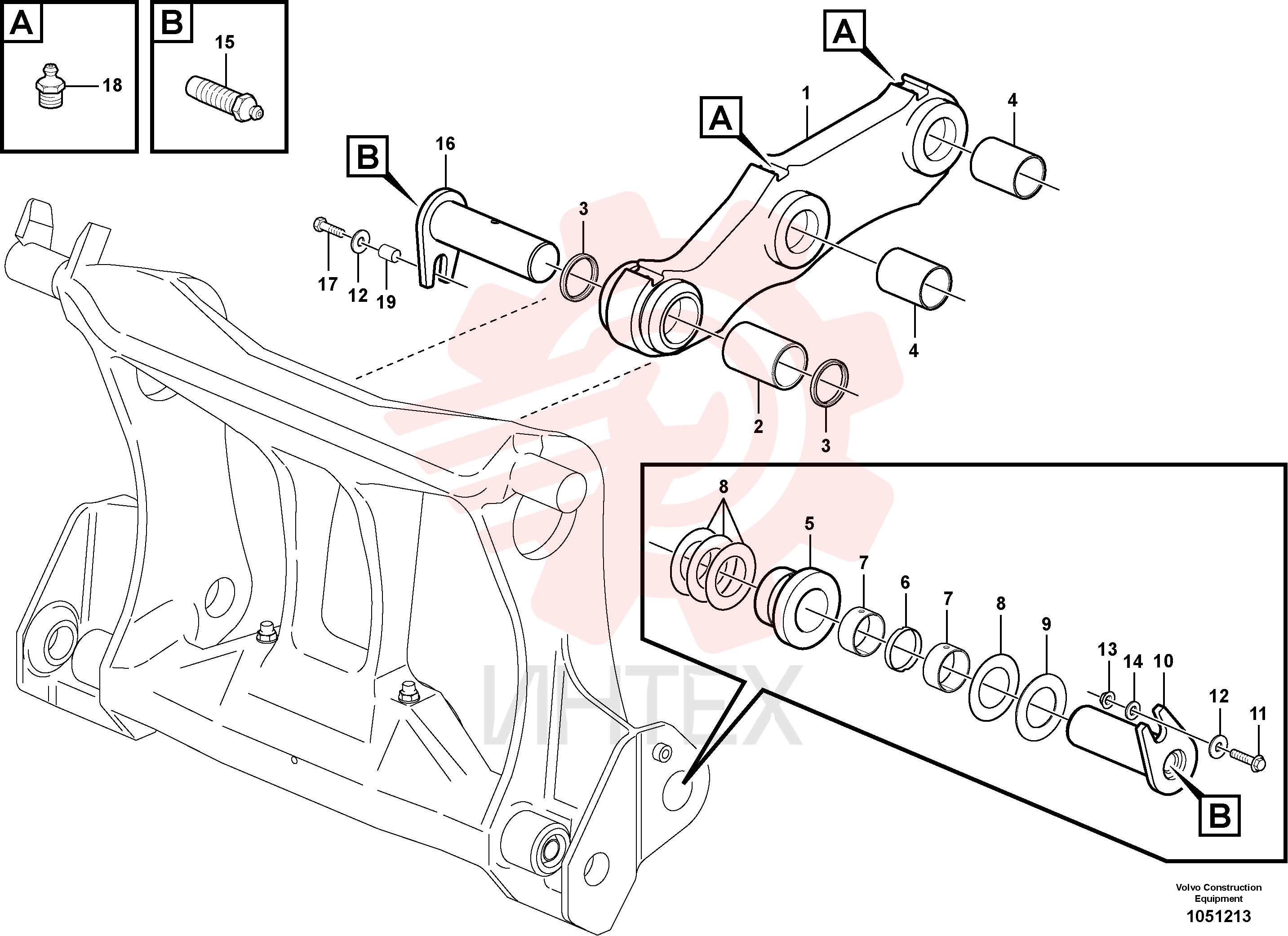 Intermediate lever