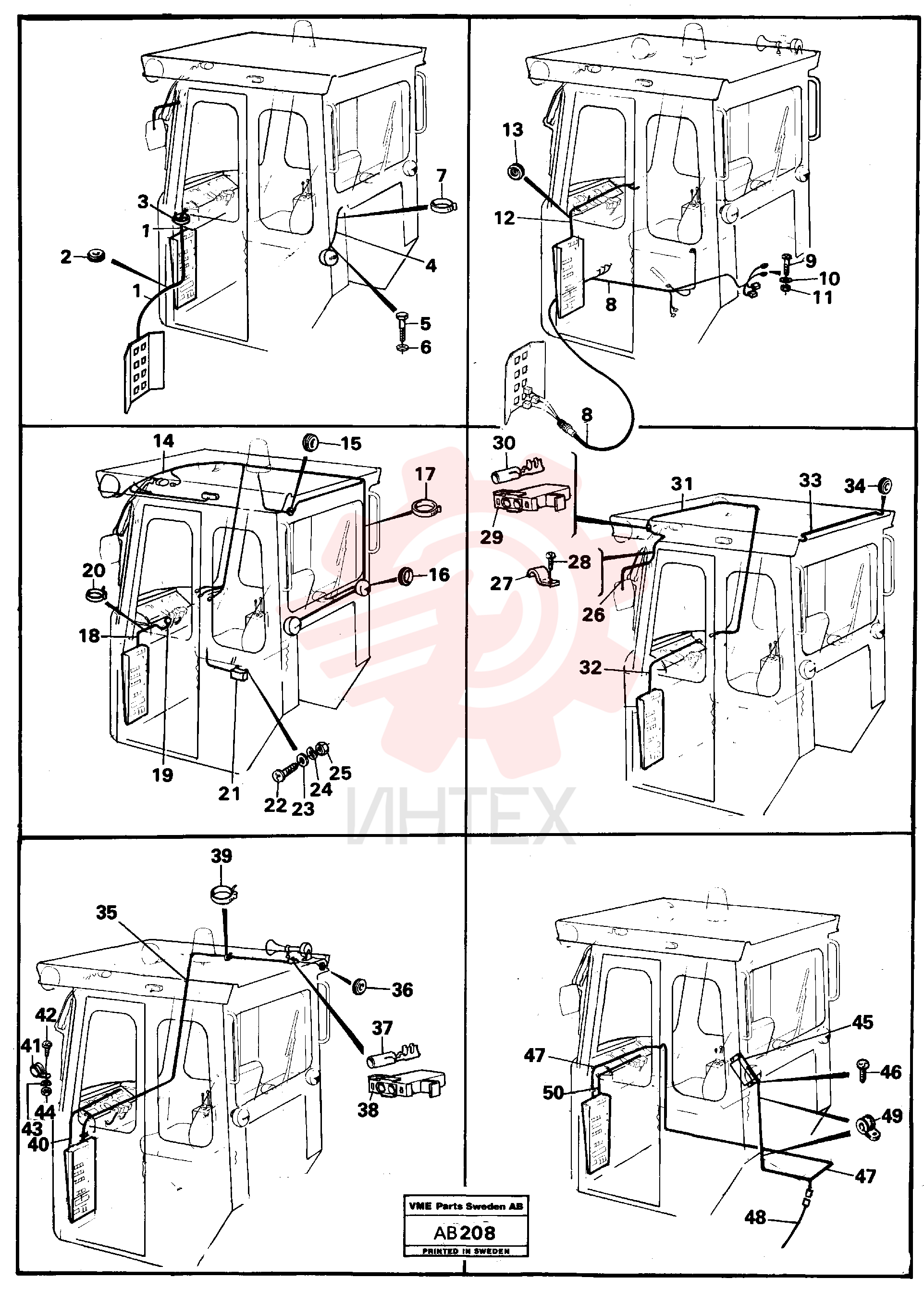 Cable harness