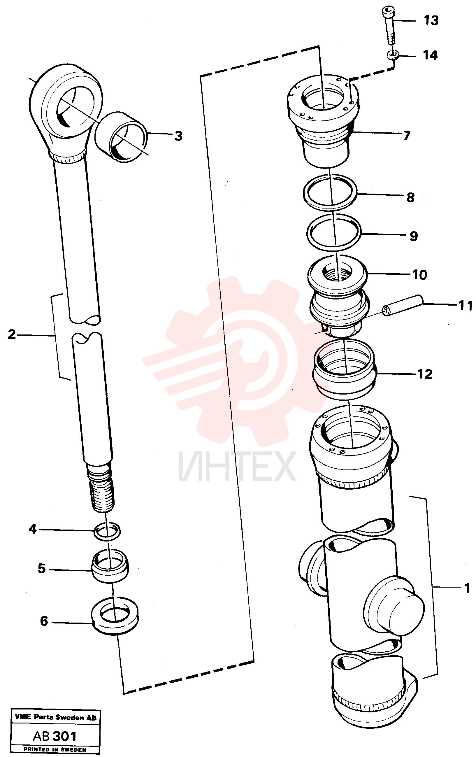 Gasket kit VOE 11990244
