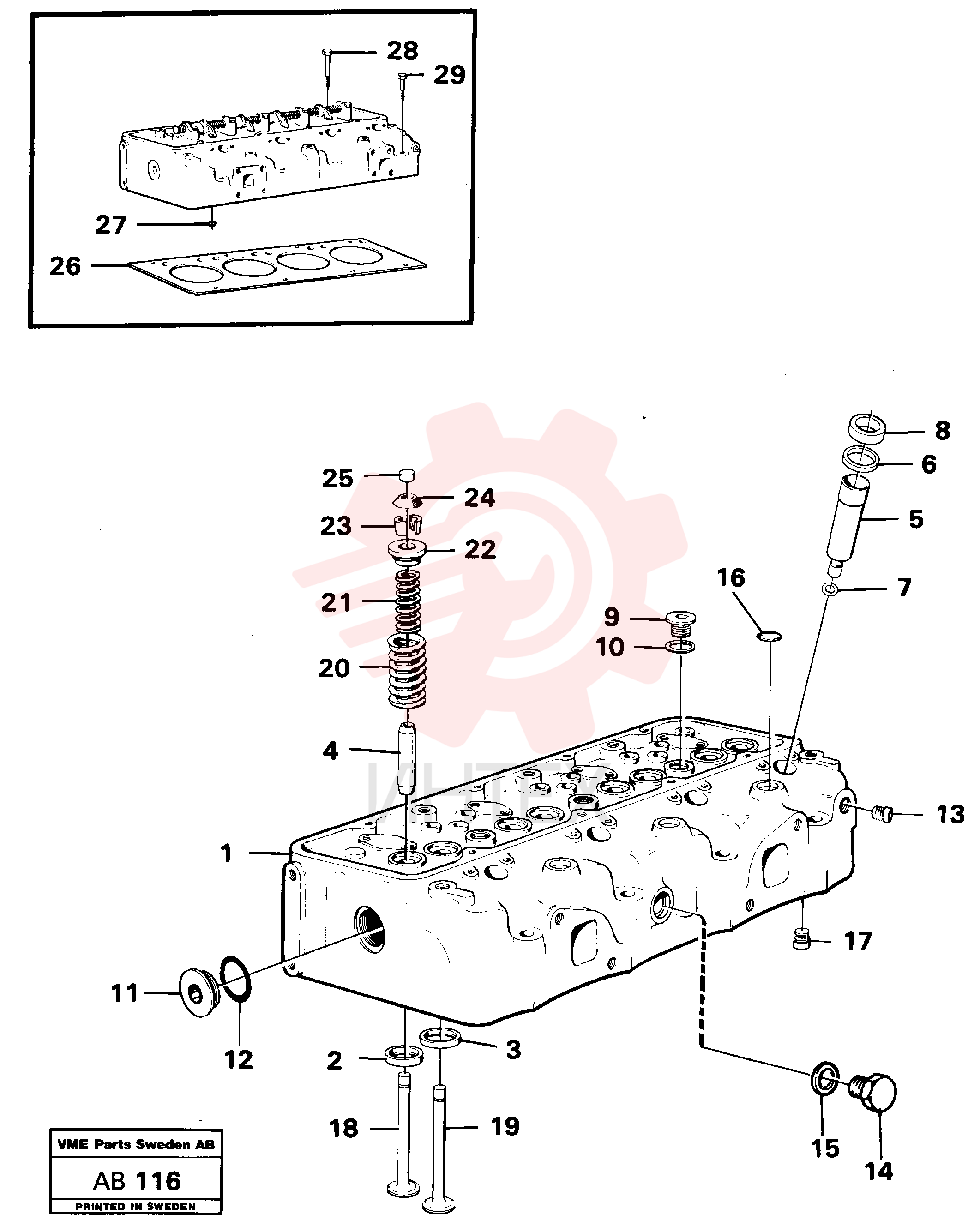 Gasket Kit VOE 11990104 (2)