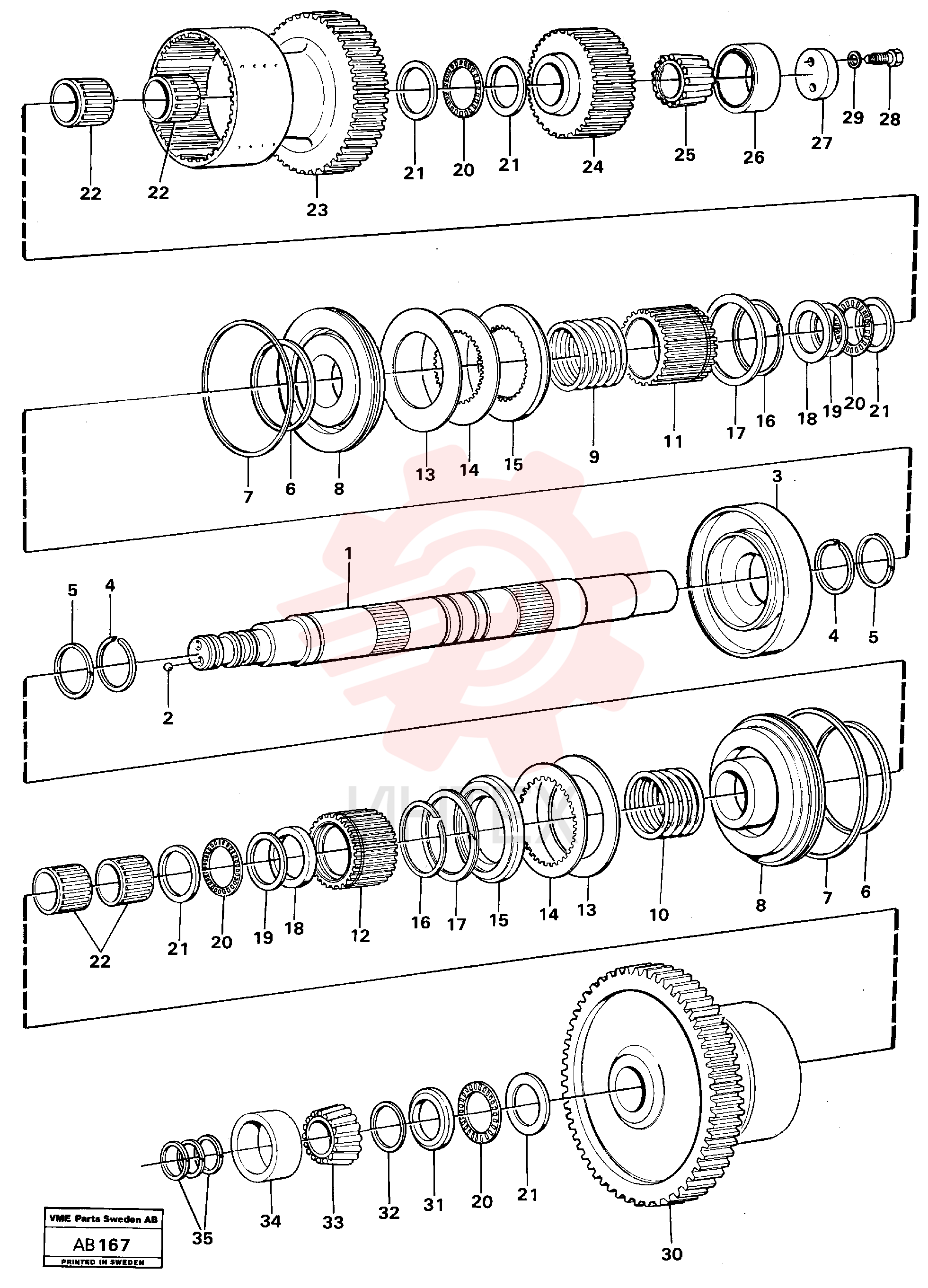 Hydr Clutch VOE 4871910 (2)