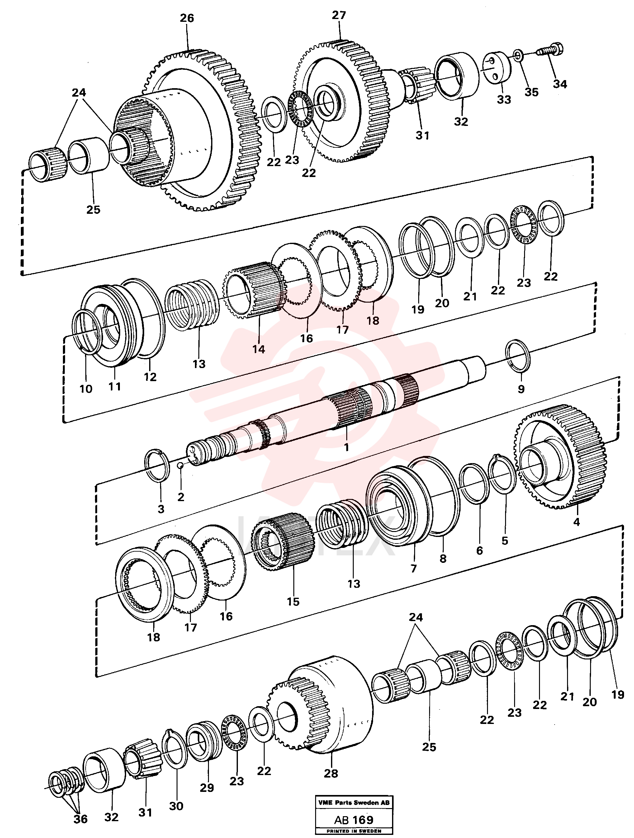 Hydr Clutch VOE 11036100