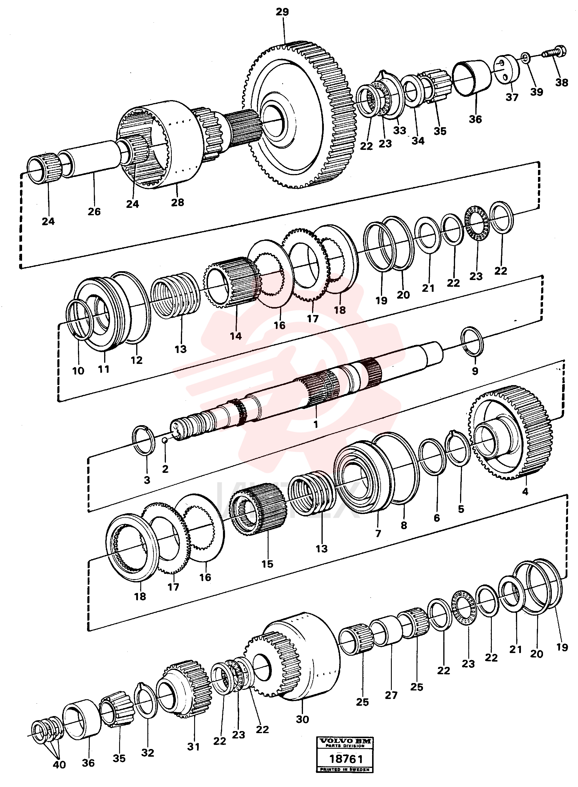 Hydr Clutch VOE 11036110