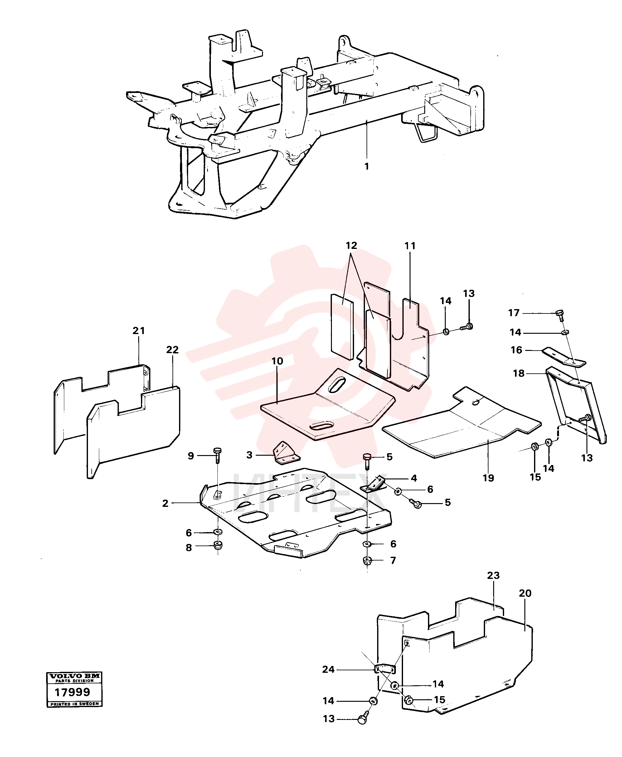 Lock nut VOE 13971083 (1)