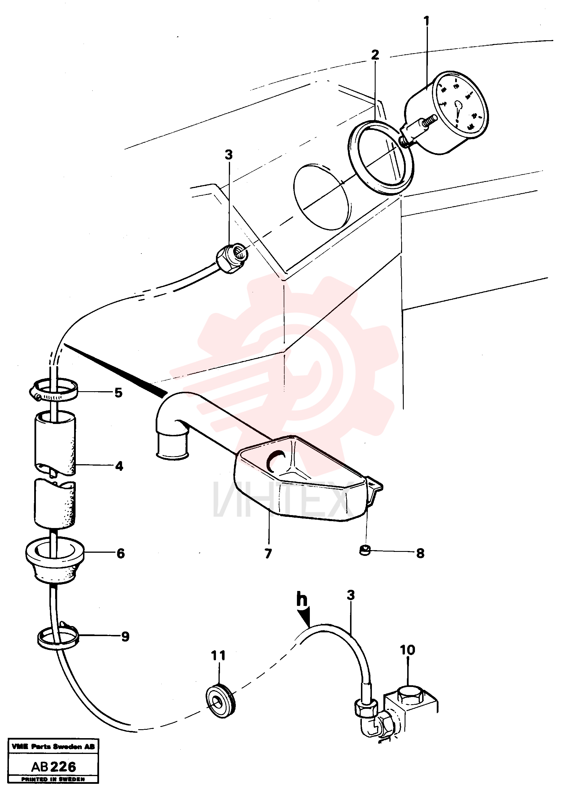Manometer VOE 11005764
