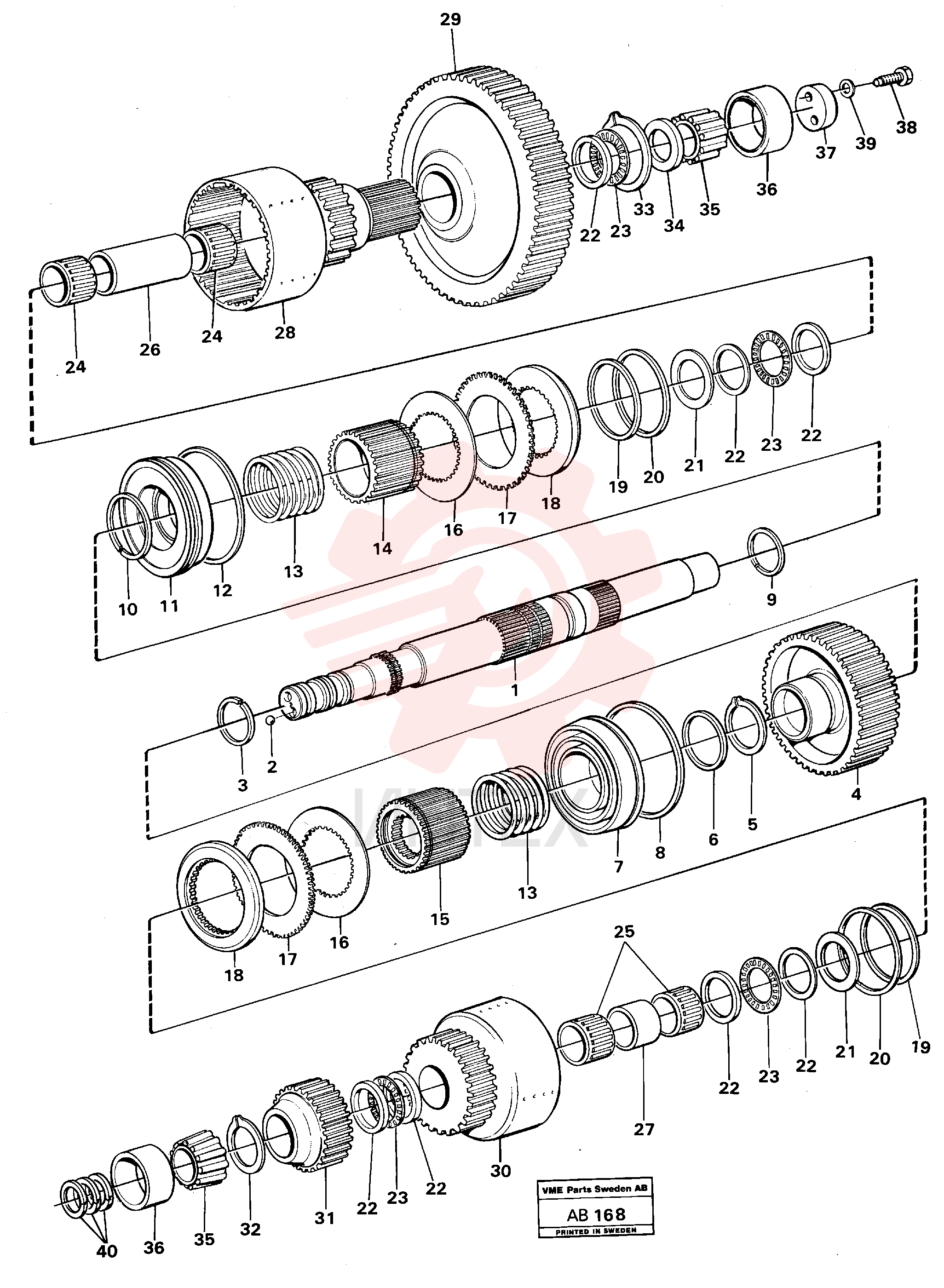 Подшипник VOE 11997939 (4)
