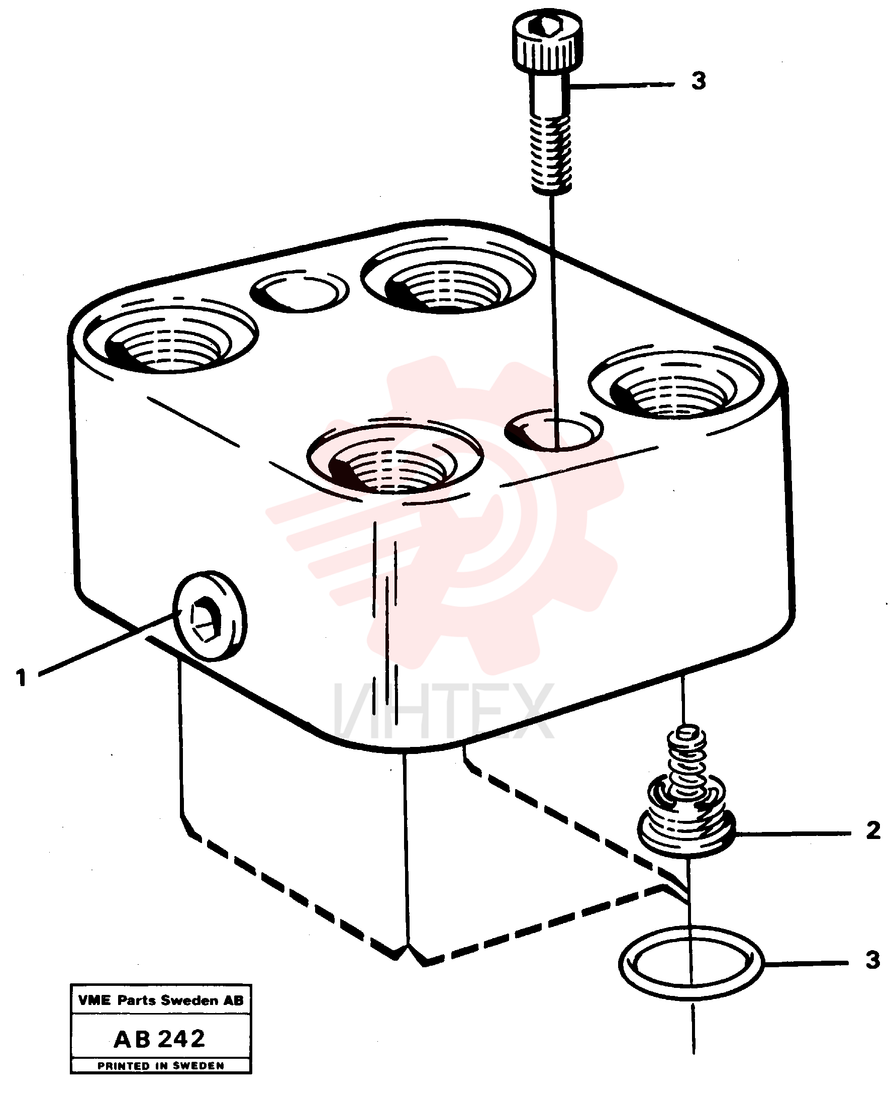 Valve Housing VOE 6648713 (2)
