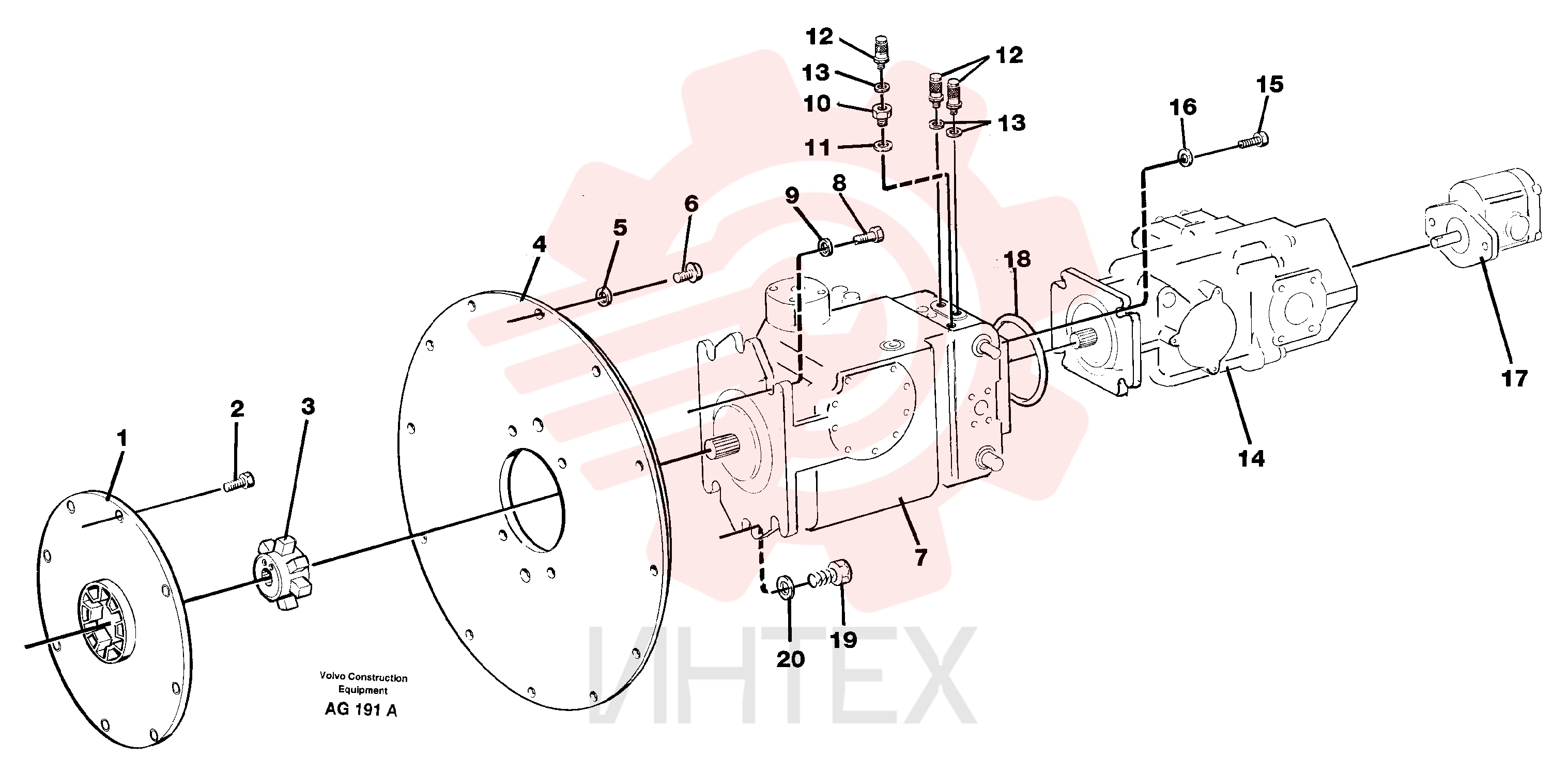 Damping element VOE 11036663