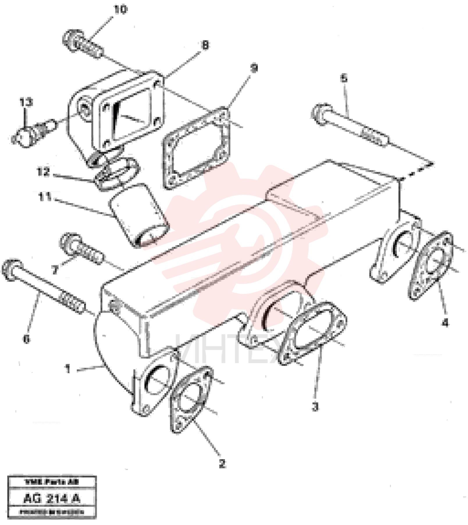 Inlet Pipe VOE 11701635