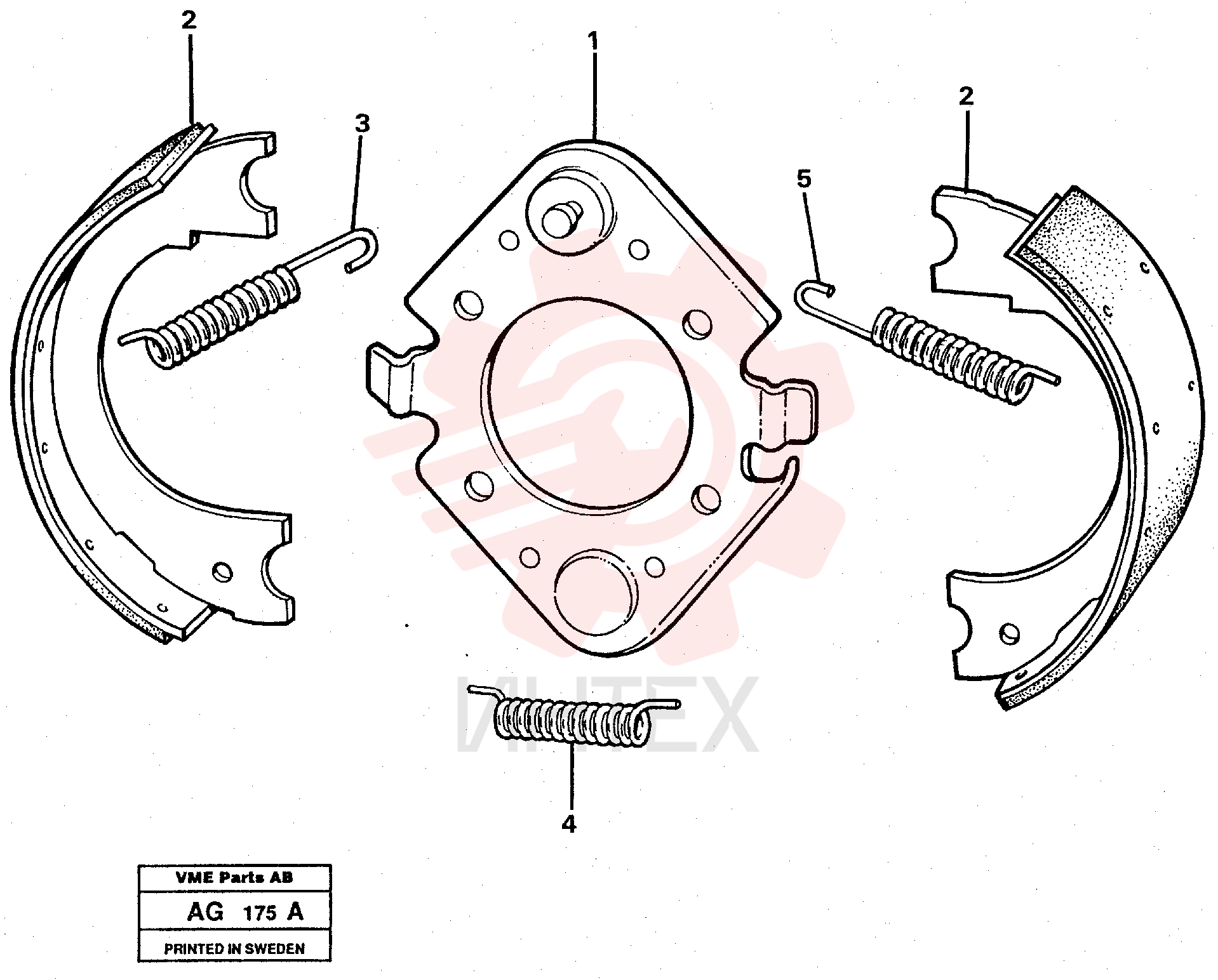 Parking Brake VOE 11035726