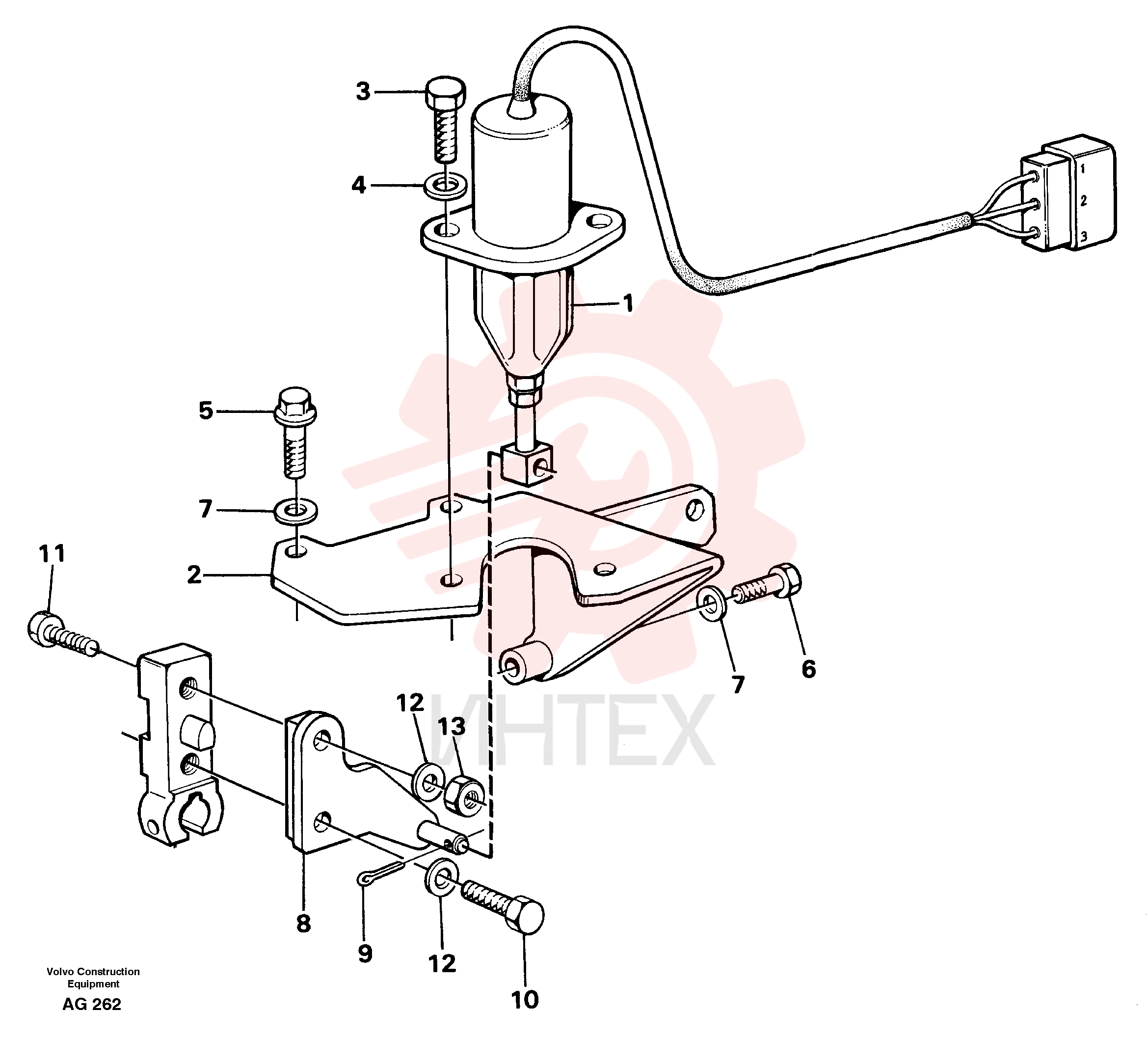 Stop solenoid VOE 11033615