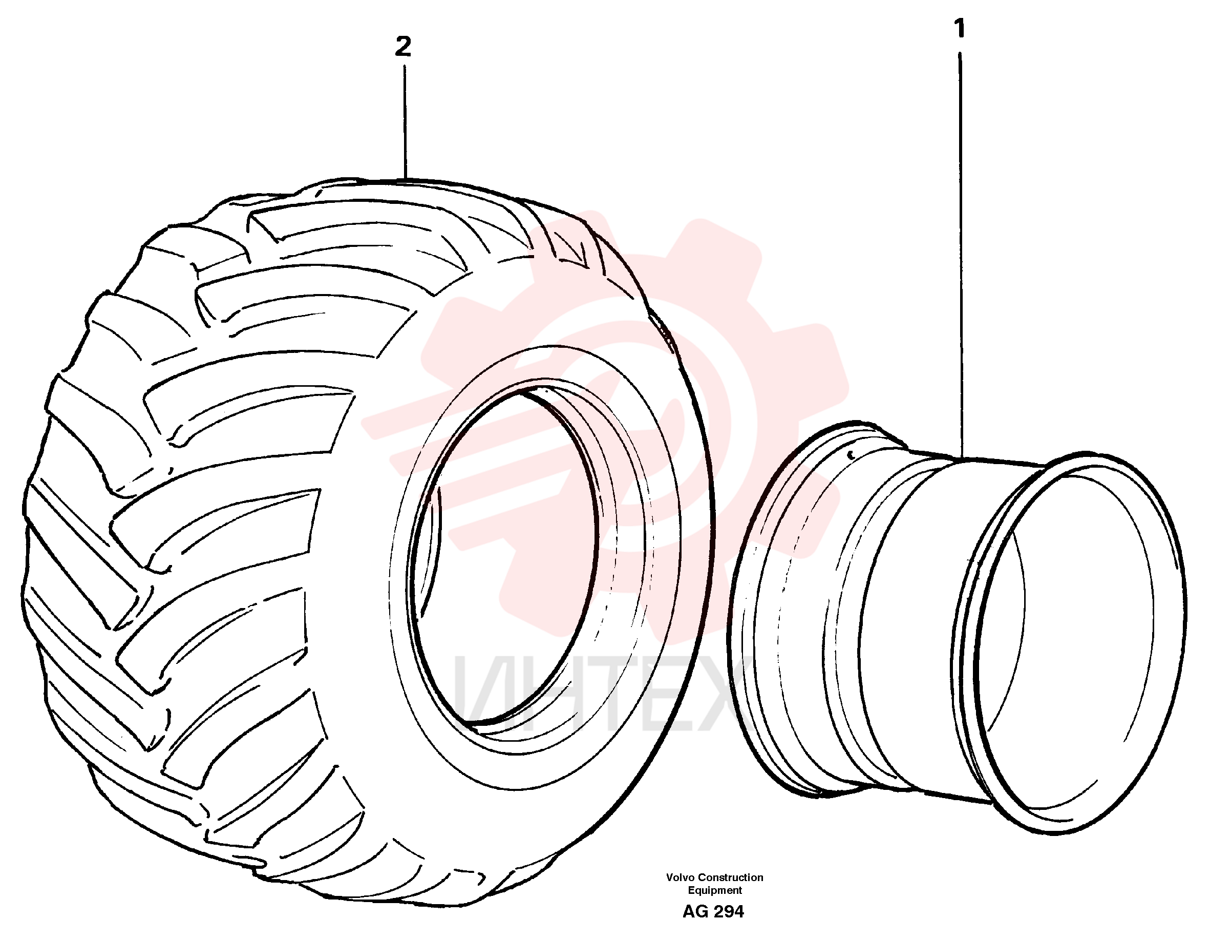 Wheel VOE 11090645