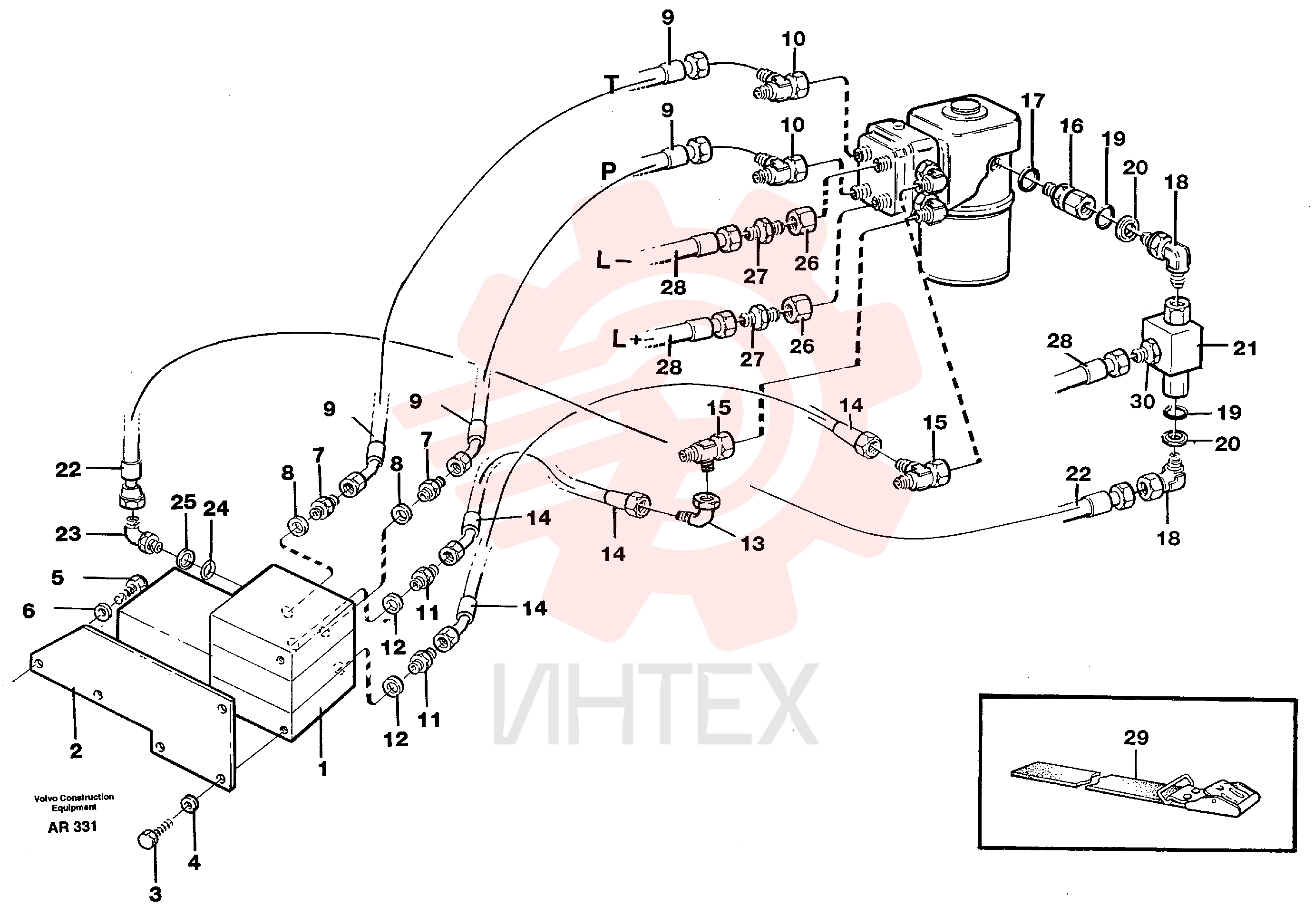 Flange screw