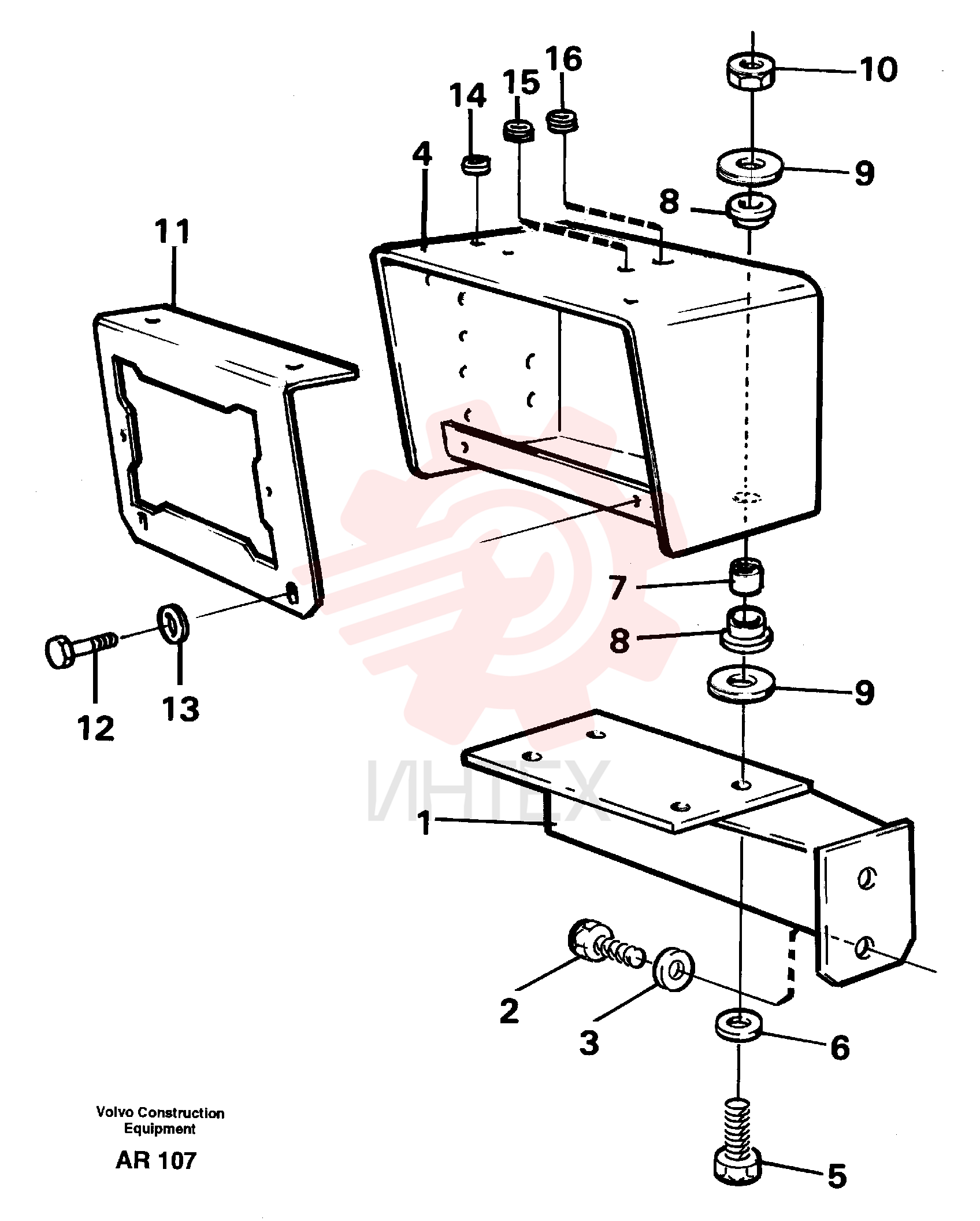Lamp plate