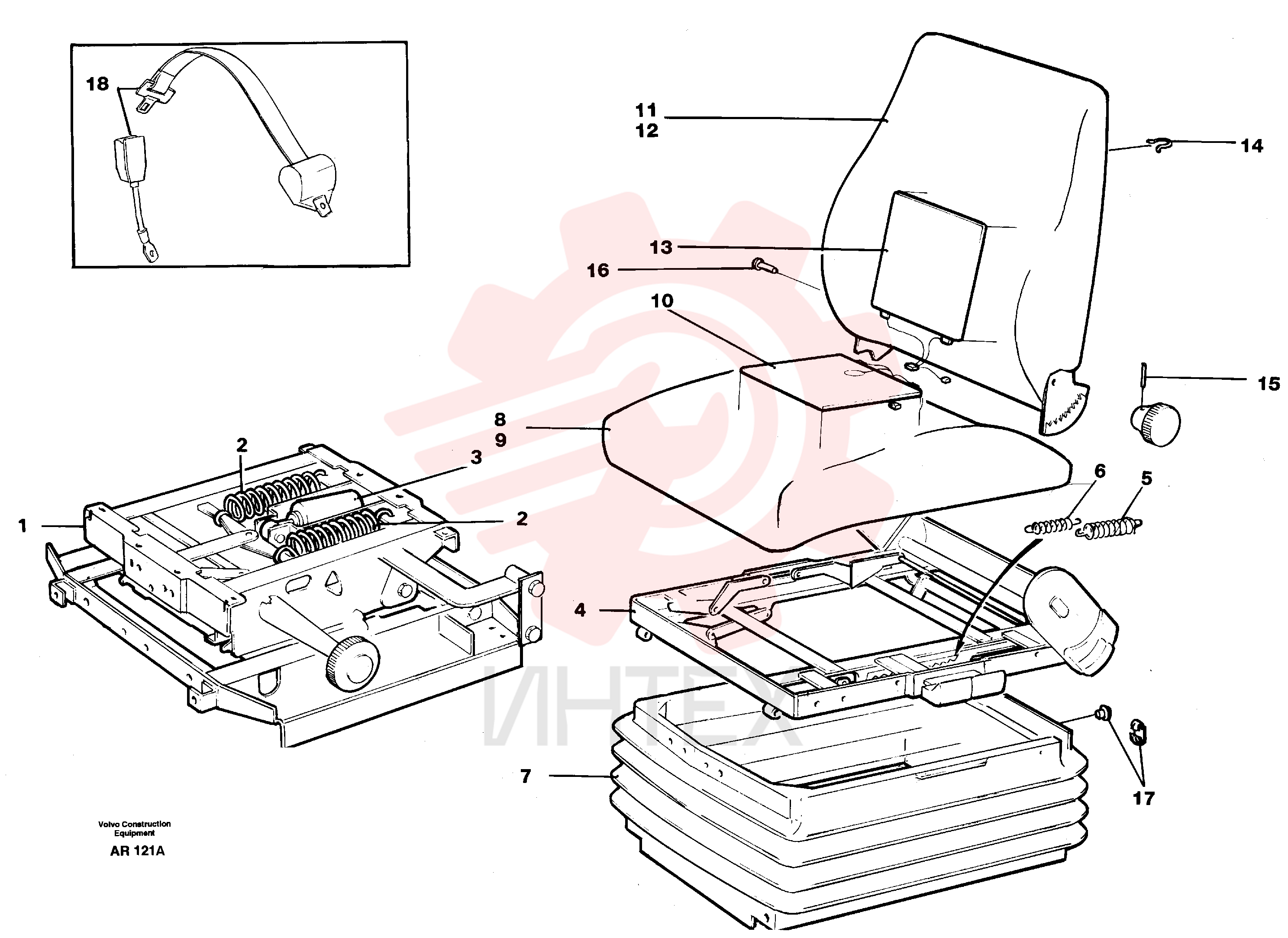 Seat VOE 11104011 (2)